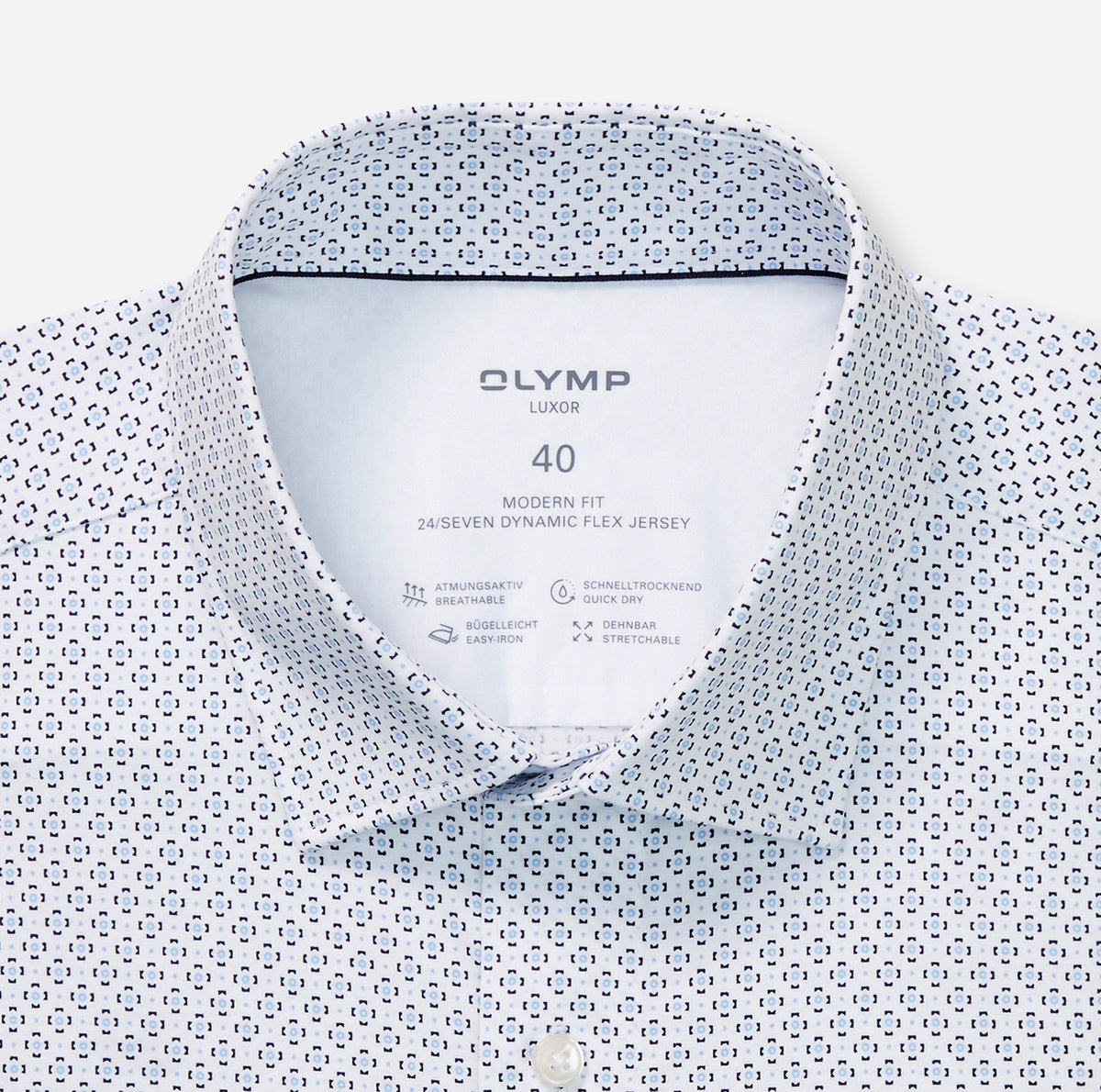 Olymp Herren Hemden lang Weiss