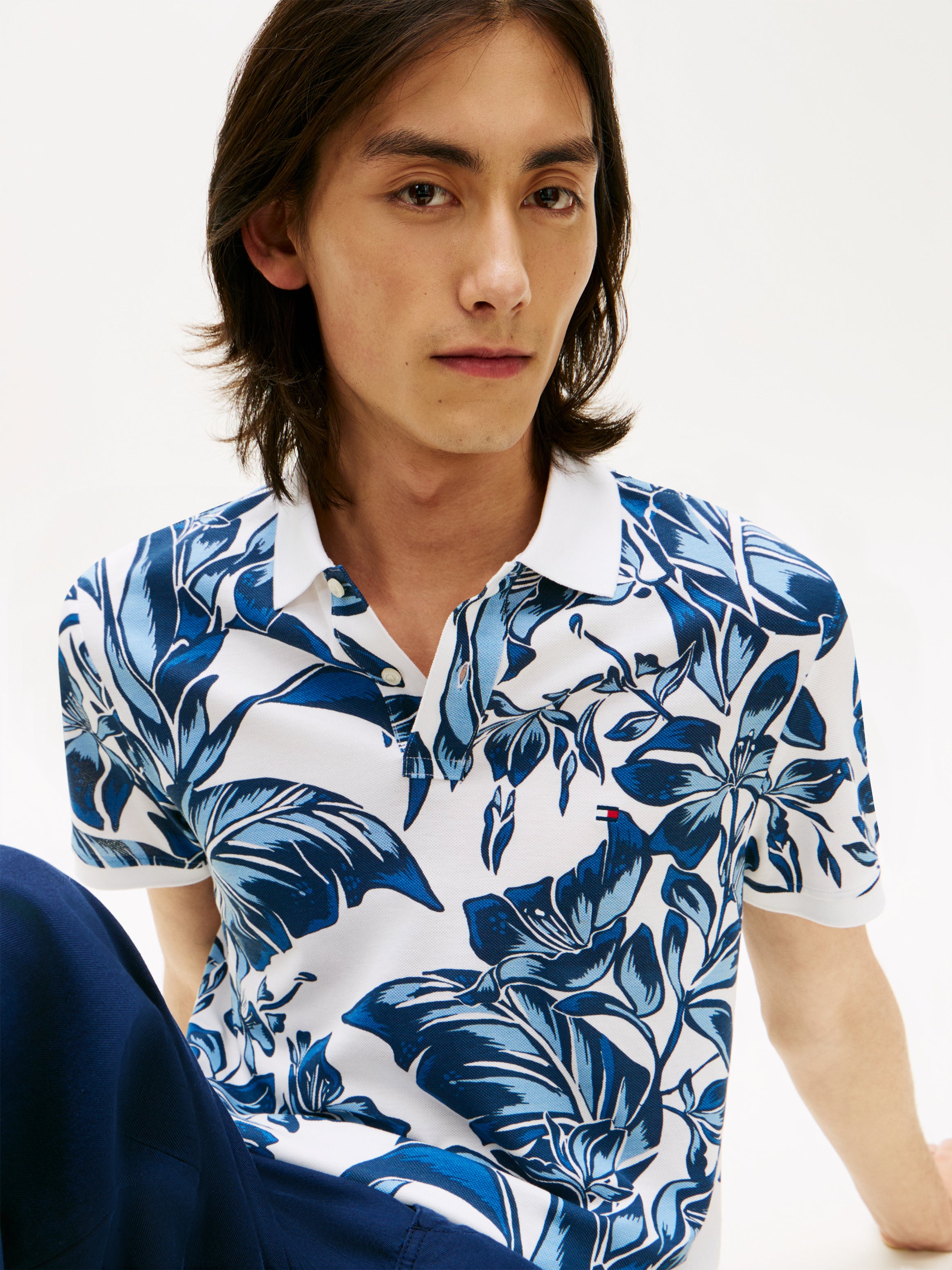 Tommy Hilfiger Herren Polo-Shirts Gz Blue