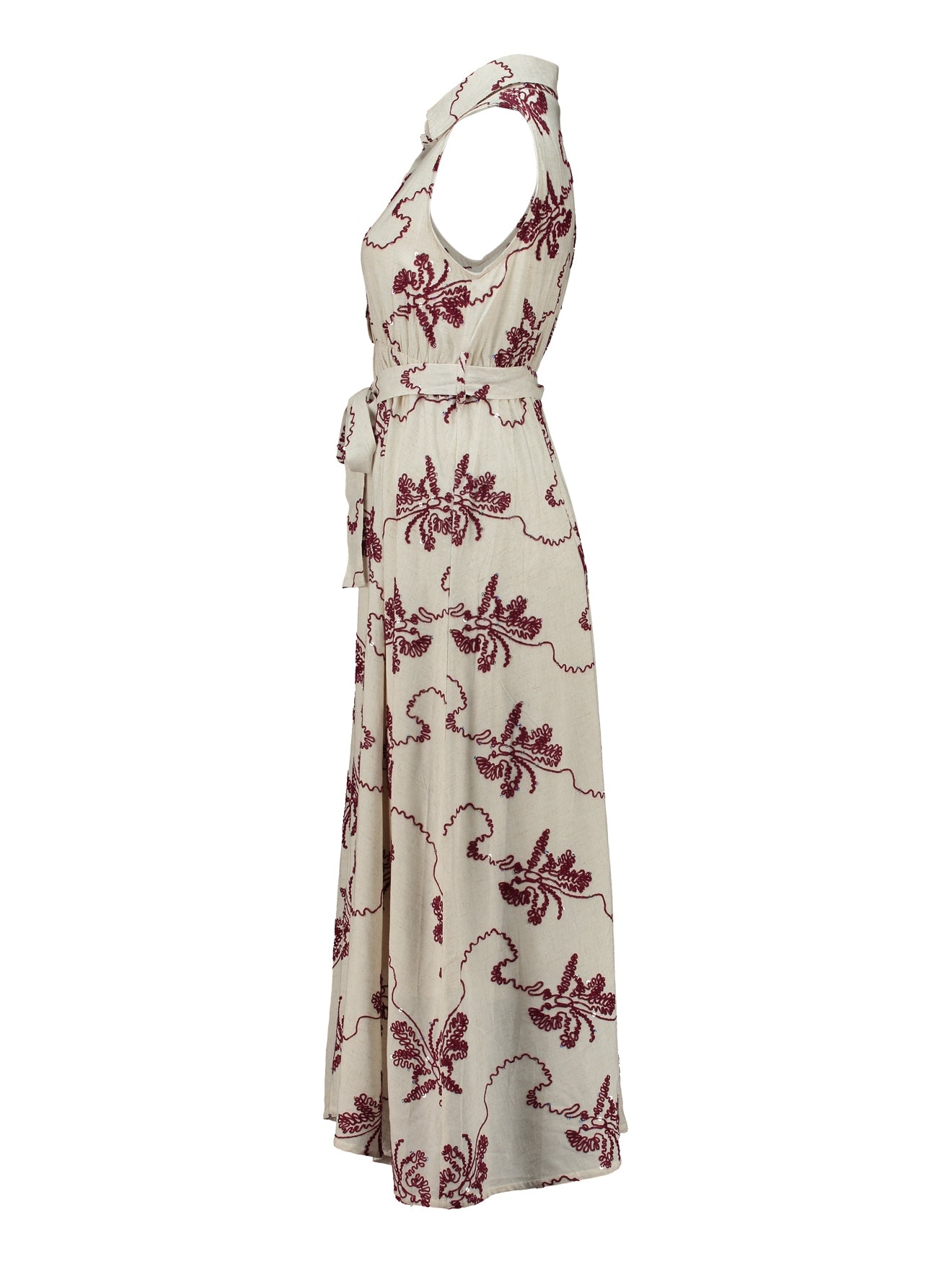 Haily's Damen Kleider Beige