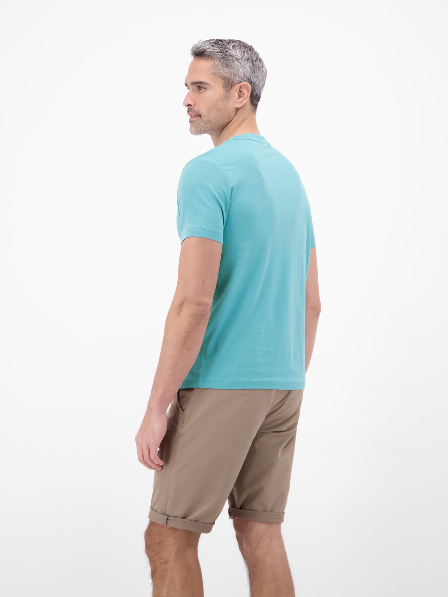 Lerros Herren T-Shirts kurz Reef Blue