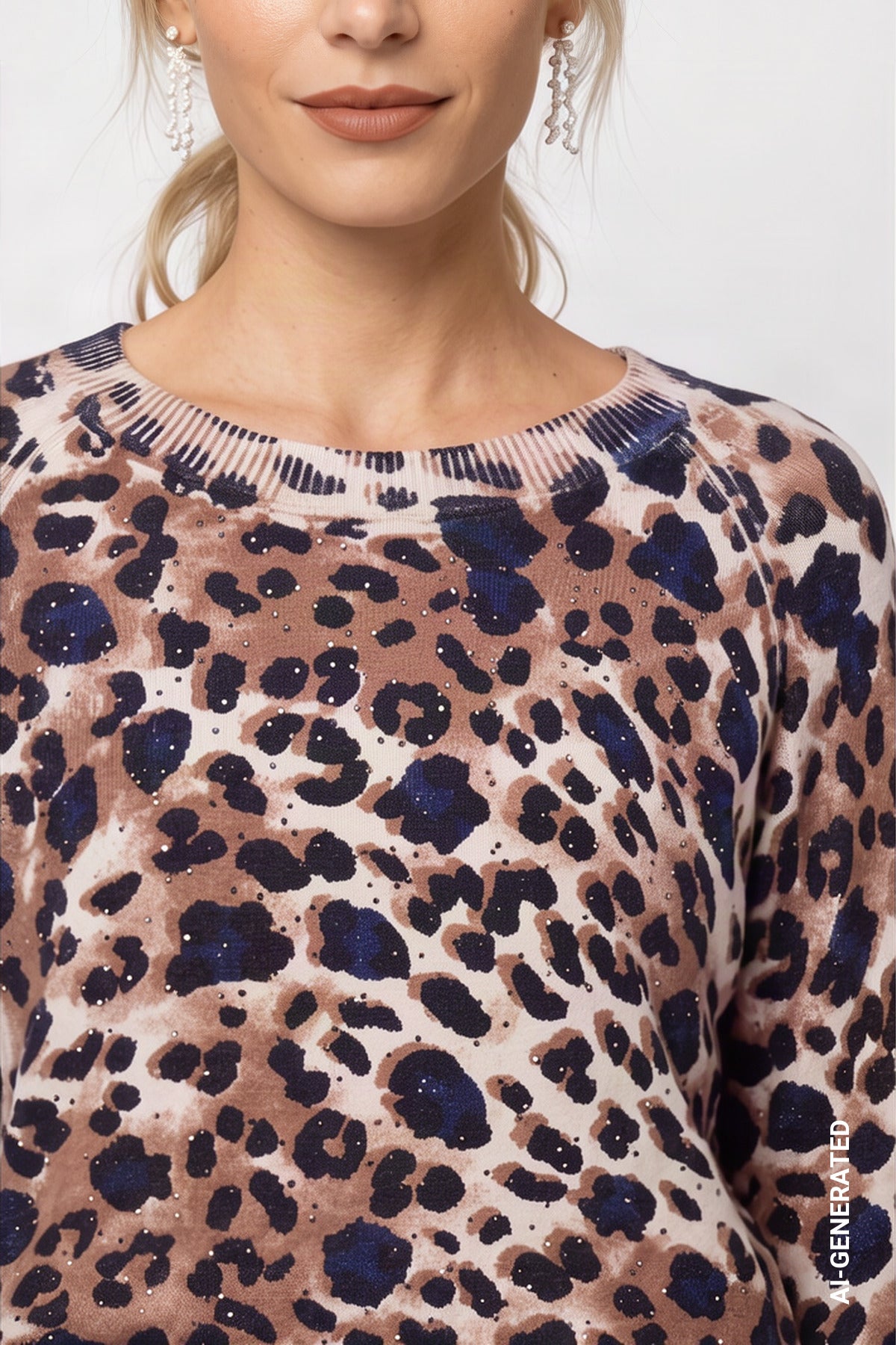Monari Damen Pullover Tiramisu Ge