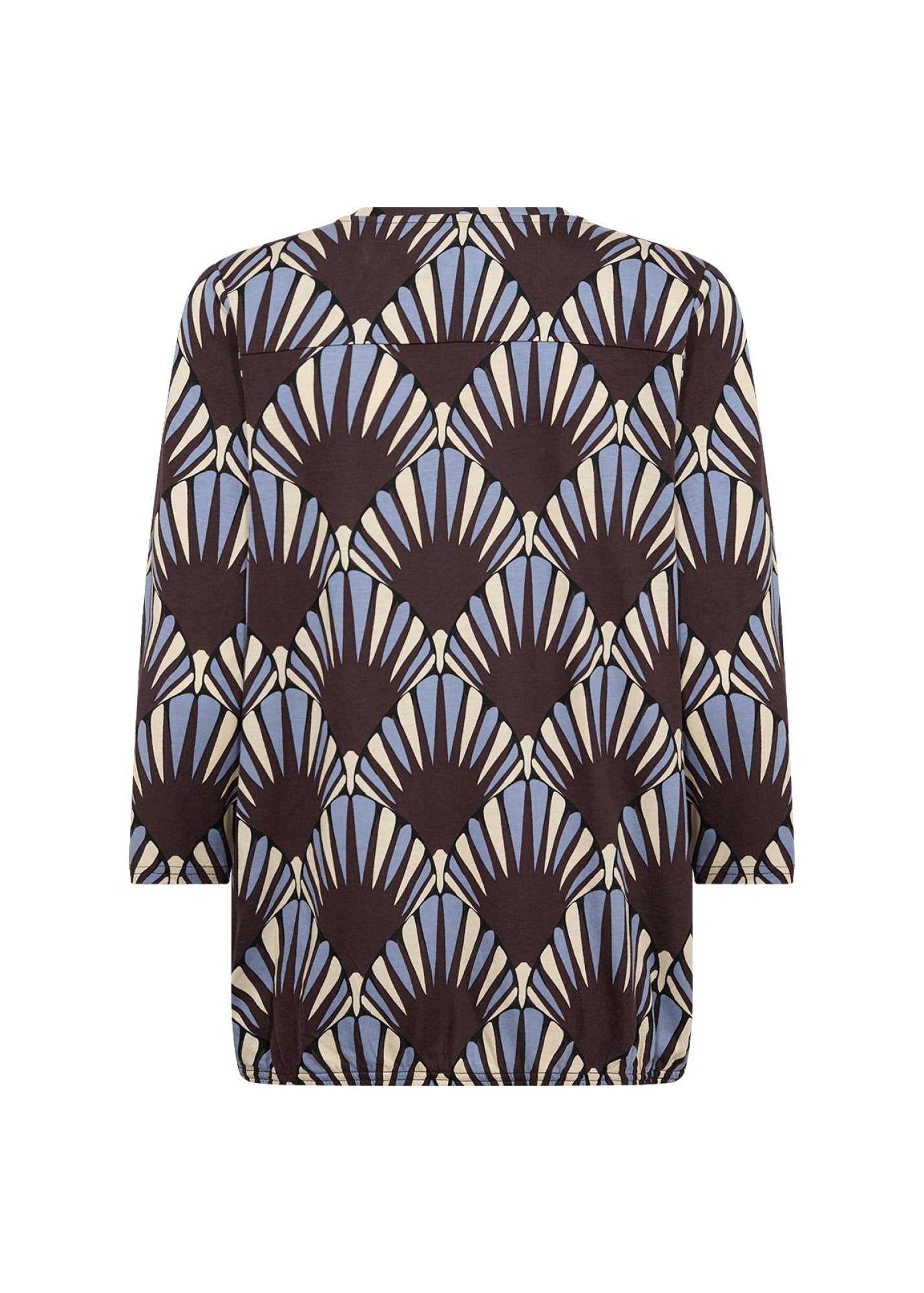 Soya Concept Damen Blusen kurz Chocolate Plum