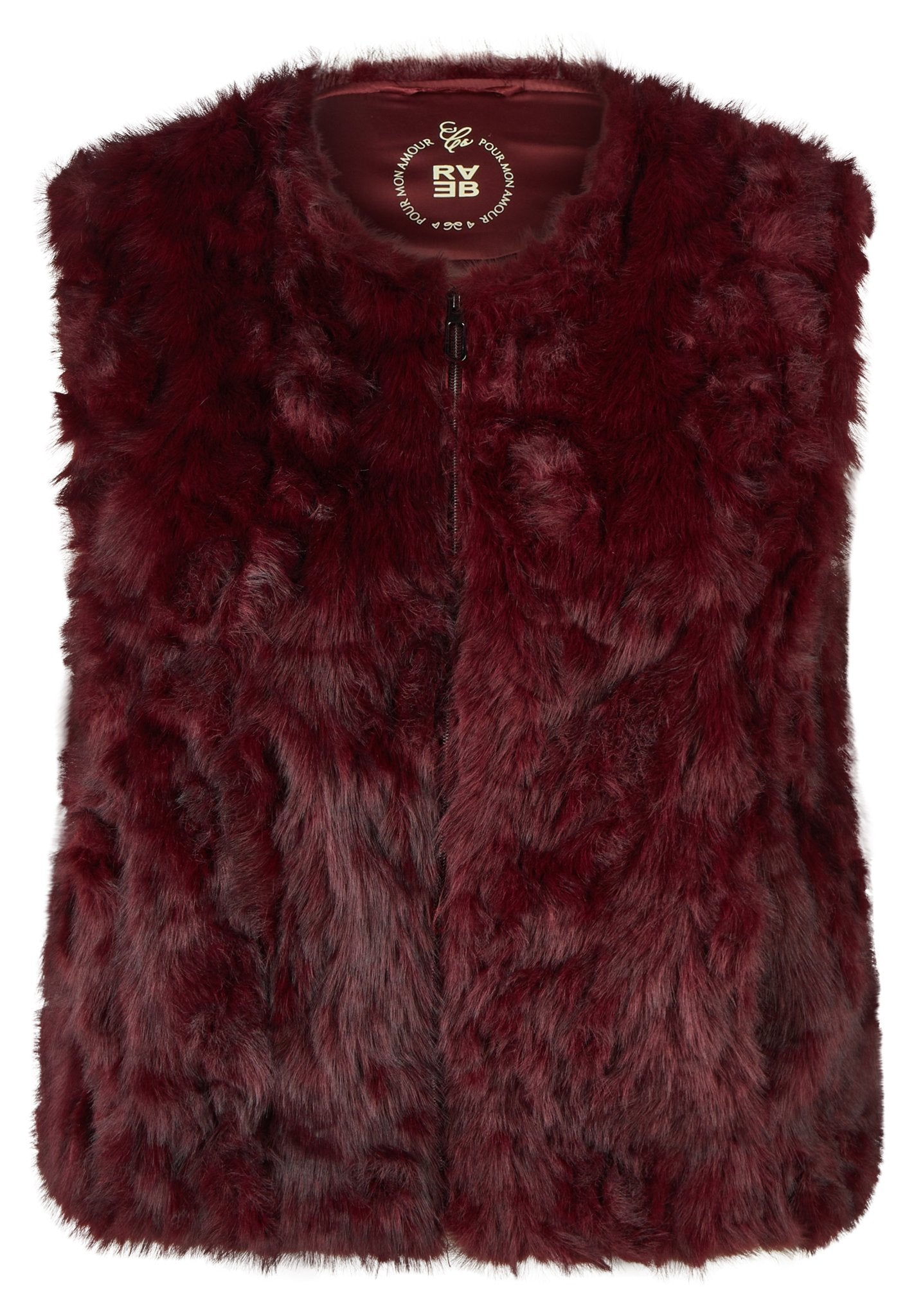 Rabe Damen Indoorwesten Merlot