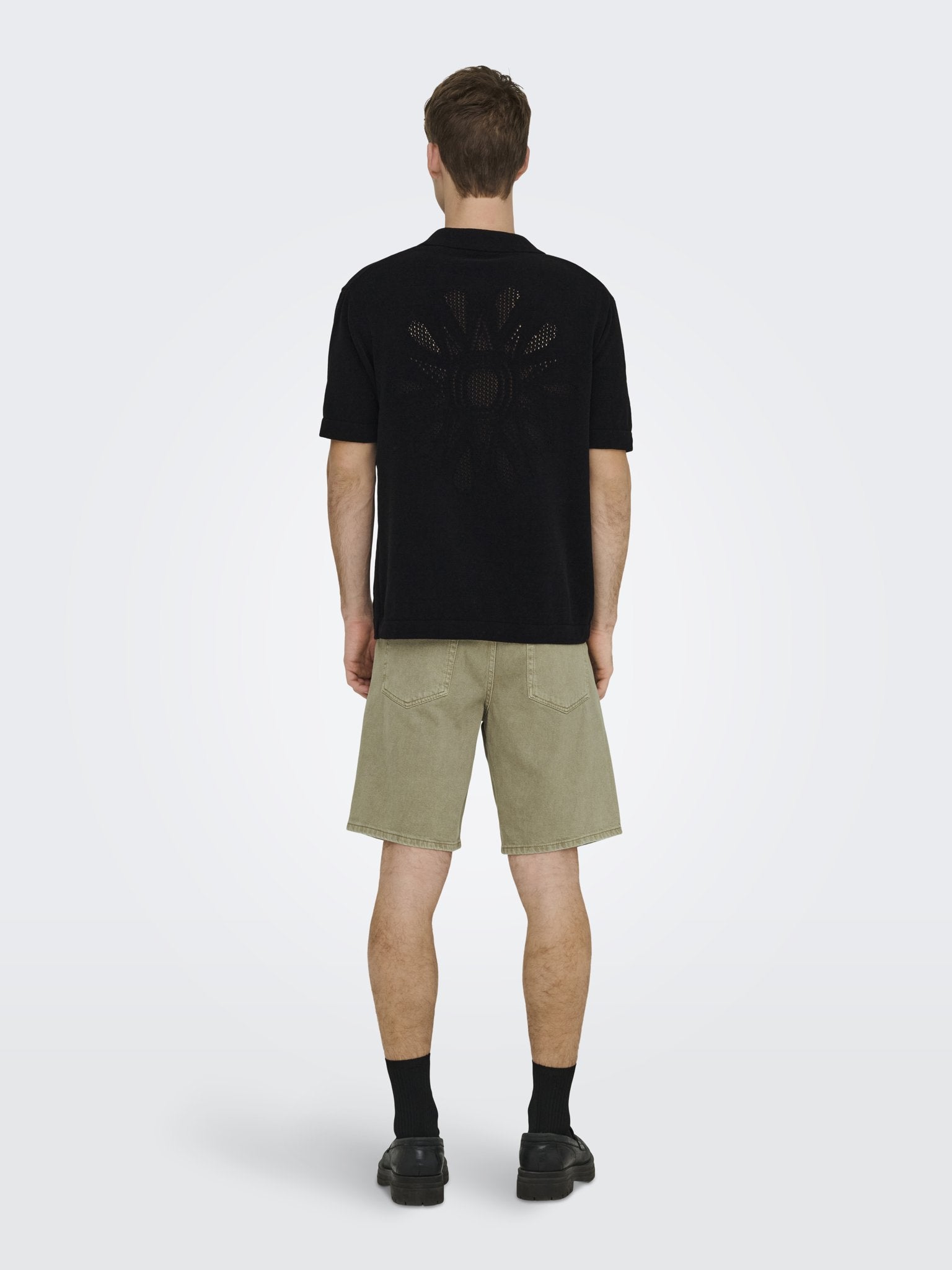 Only & Sons Herren Strickjacken Black