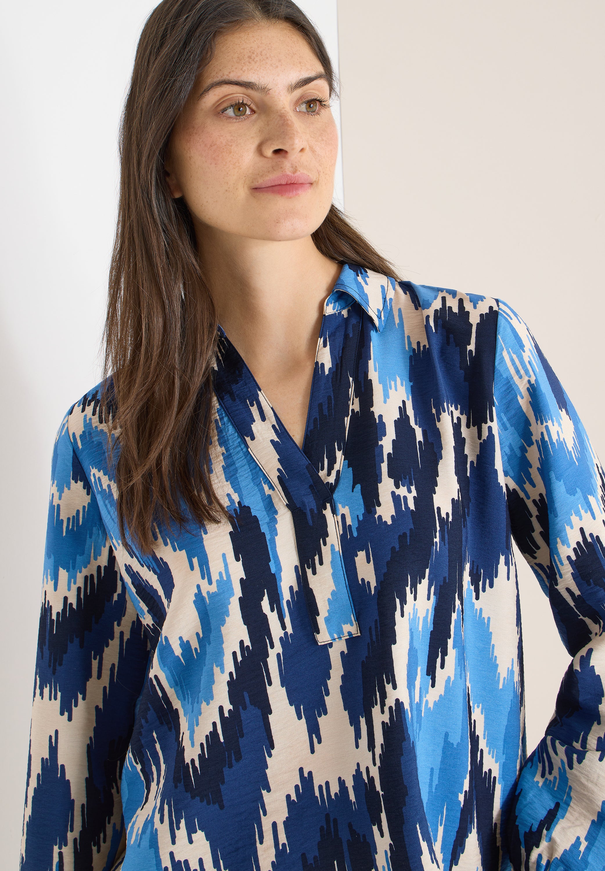 Cecil Damen Blusen  Cloud Blu