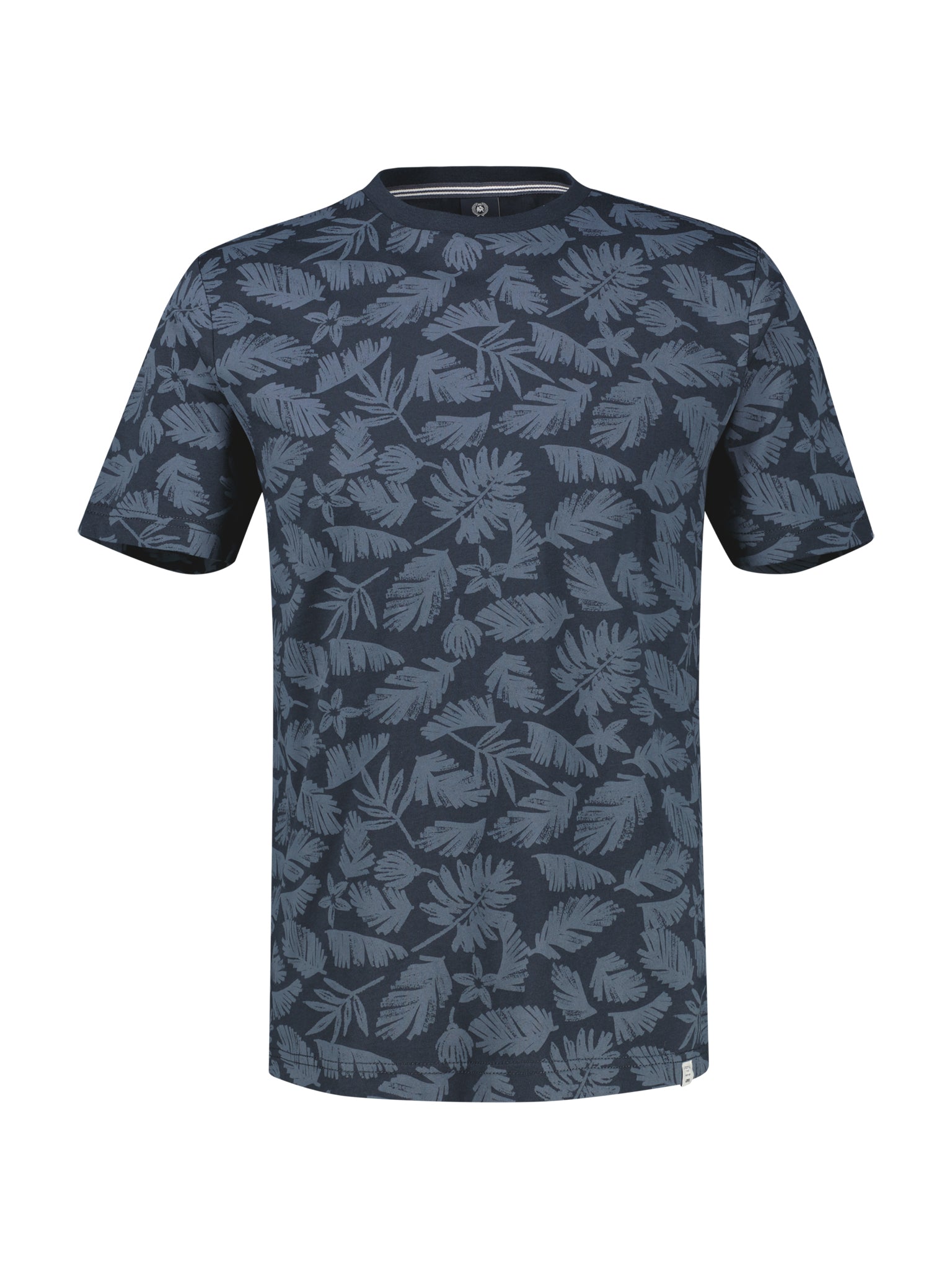 Lerros Herren T-Shirts kurz Classic Navy