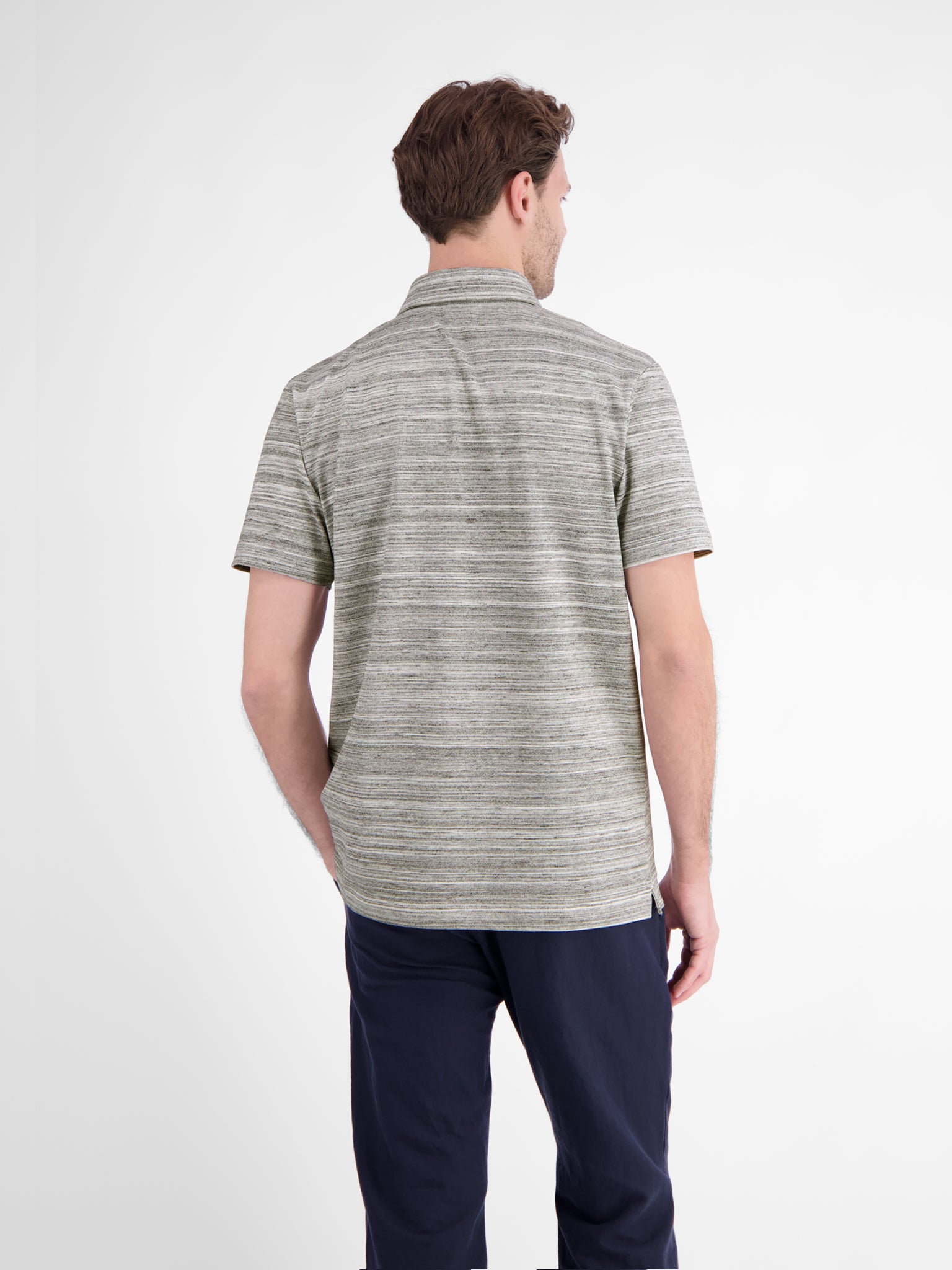 Lerros Herren Polo-Shirts Broken White