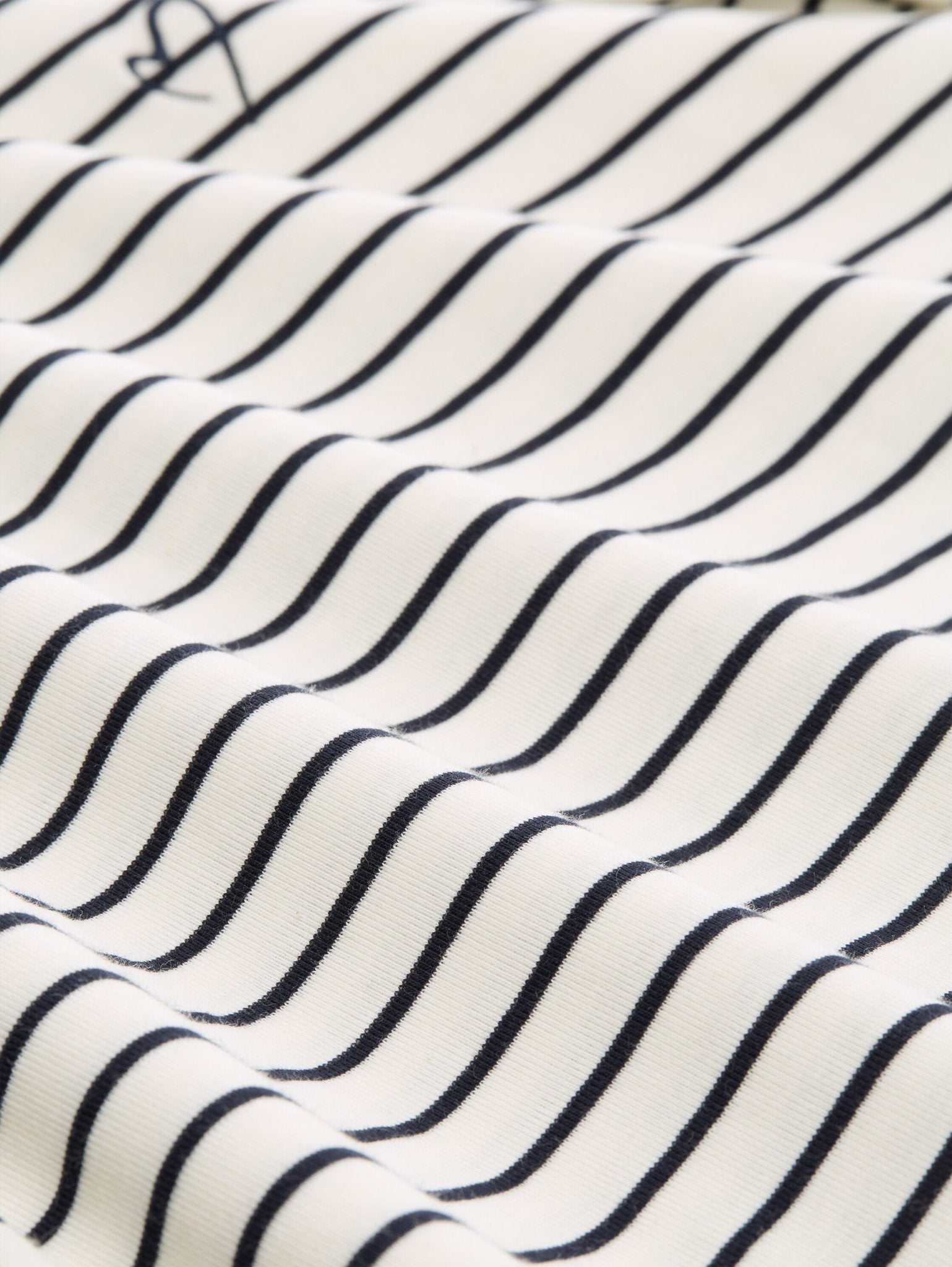 Tom Tailor Damen T-Shirts Navy Offwhite S