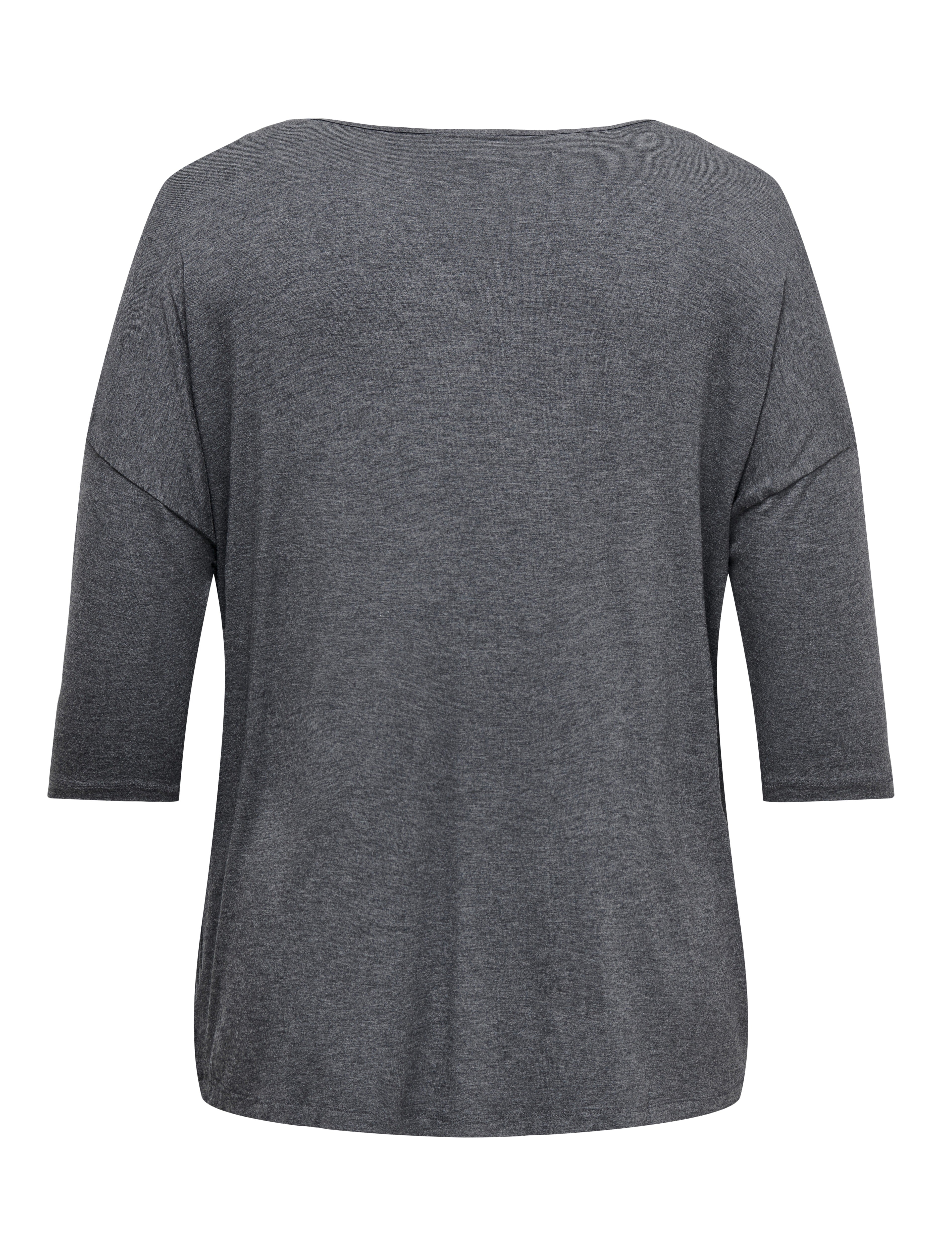 Only Carmakoma Damen T-Shirts Dark Grey Melan