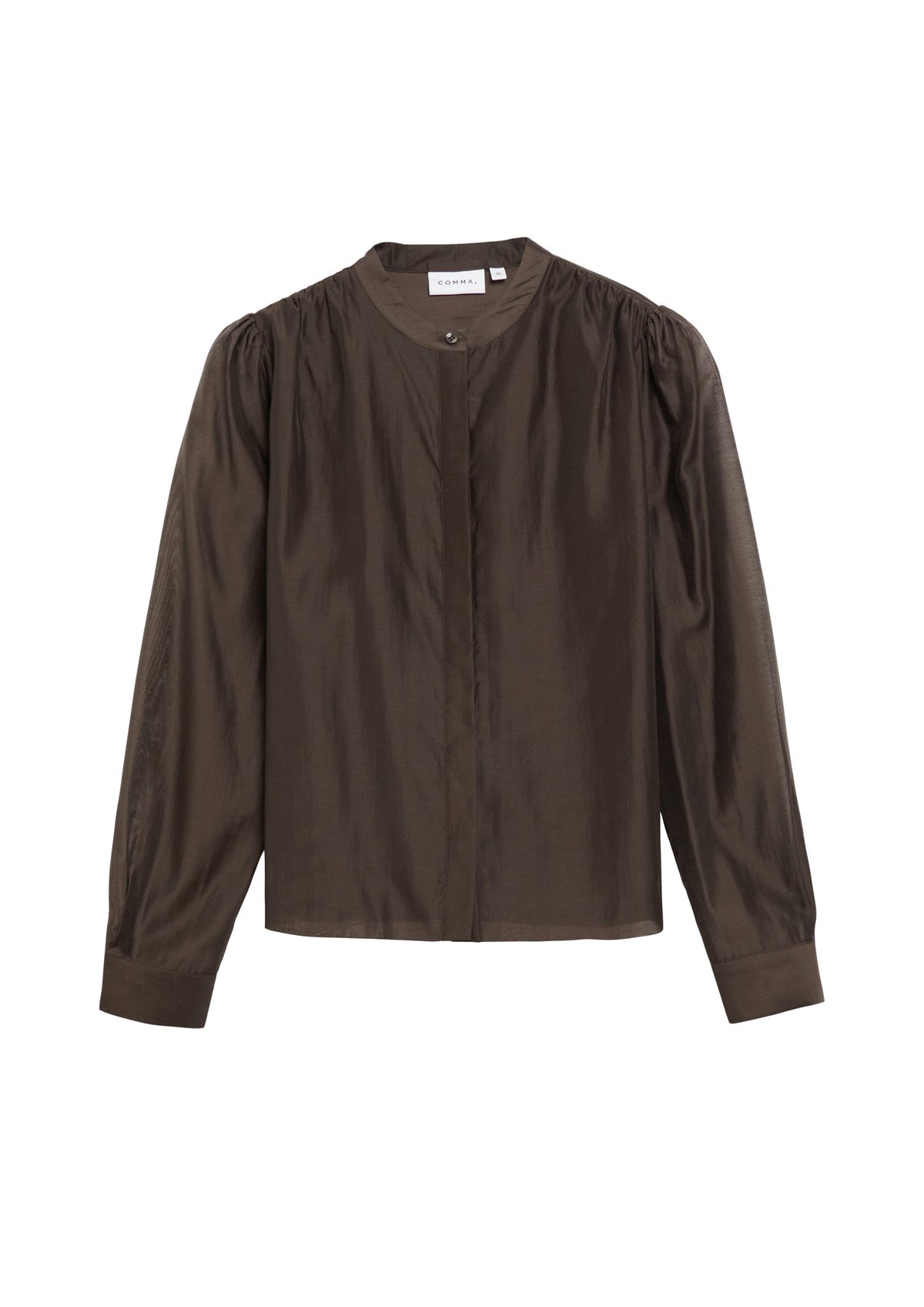 Comma Damen Blusen  Brown