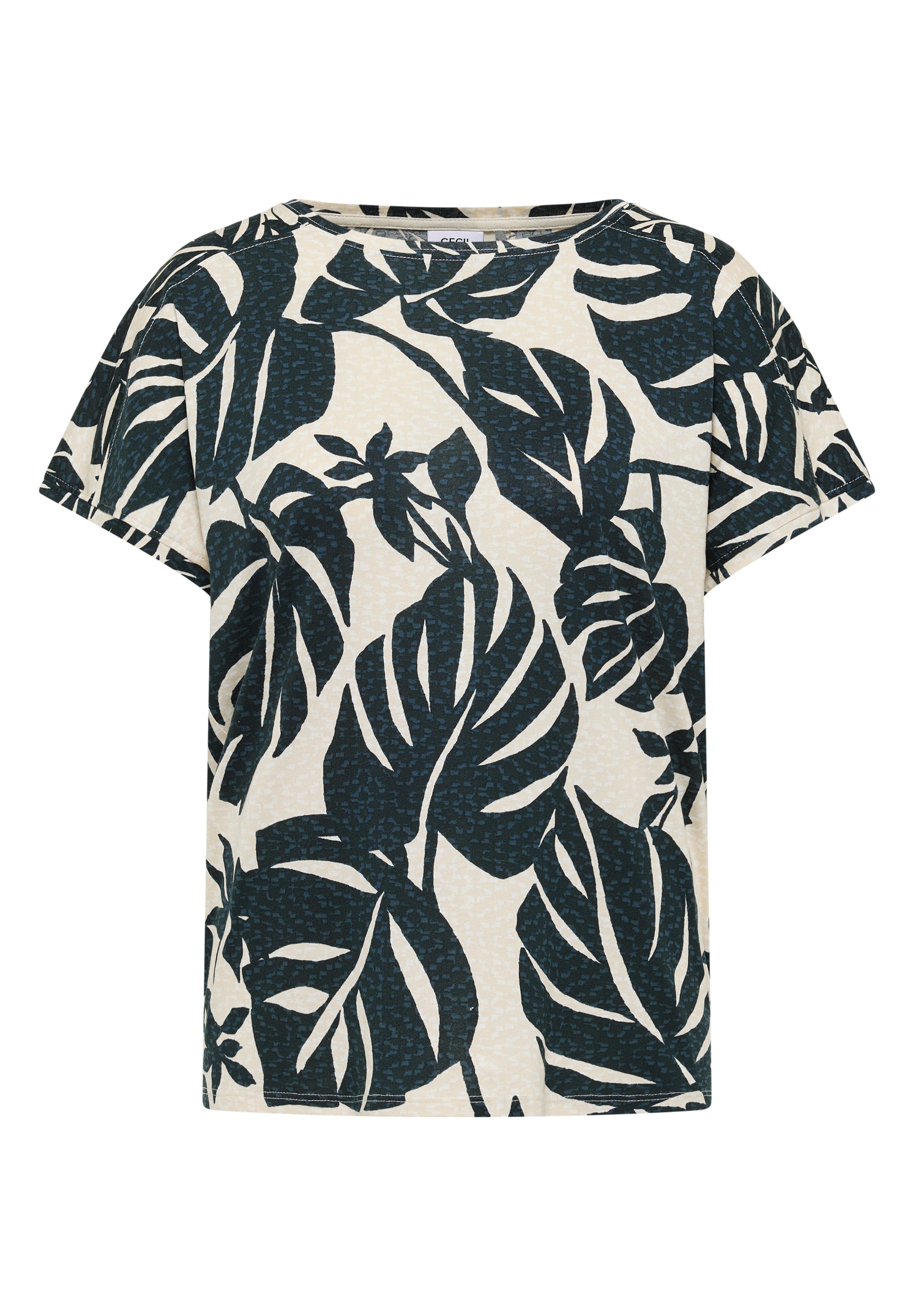 Cecil Damen T-Shirts Palm Bree