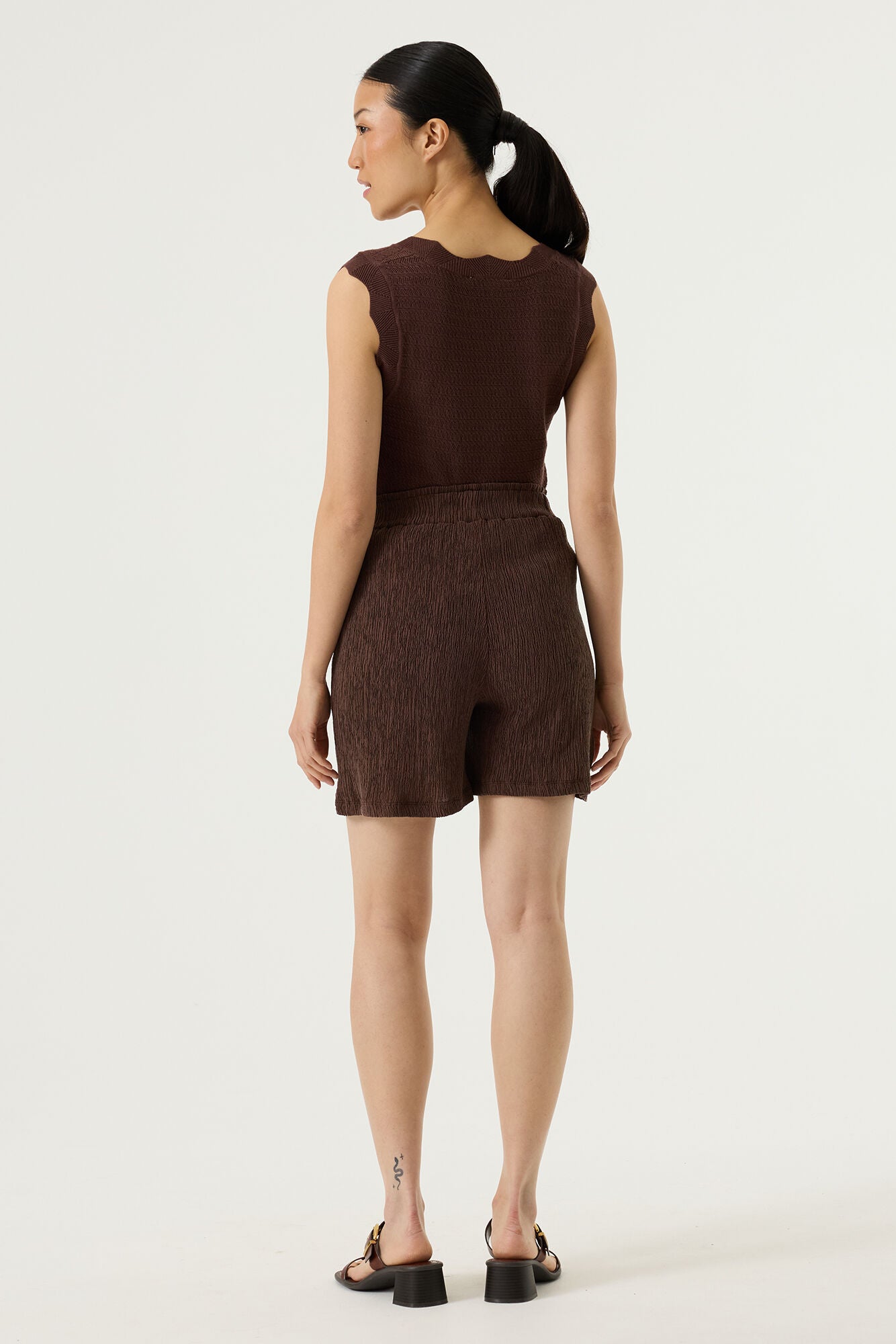Garcia Damen Shorts Earth Brown