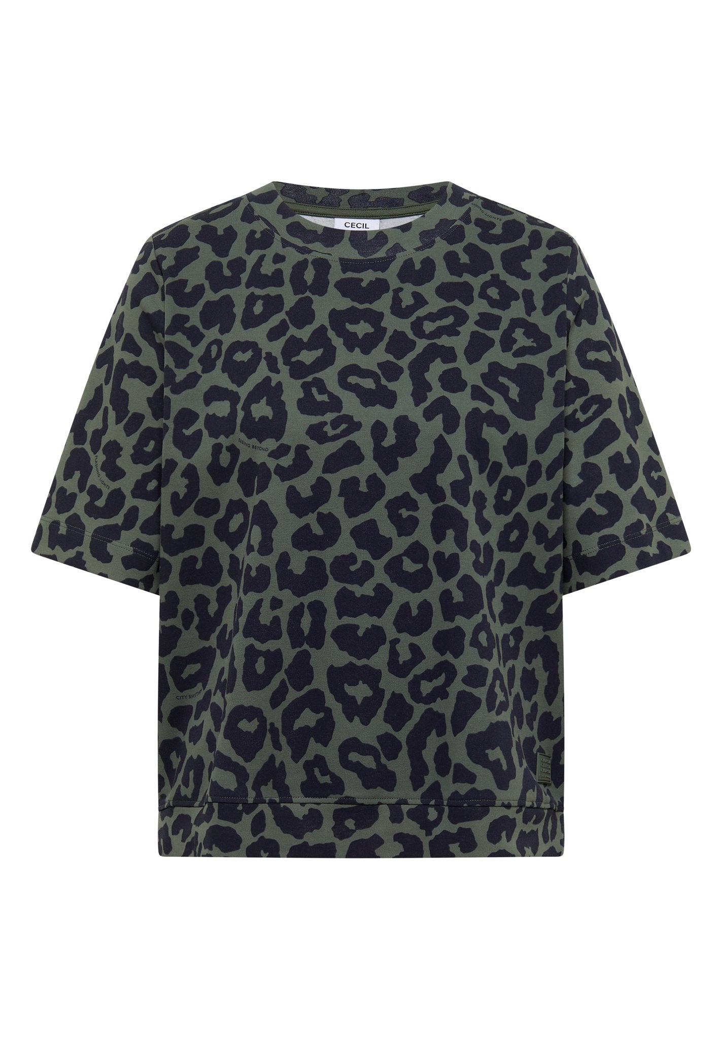 Cecil Damen T-Shirts  Dried Oli