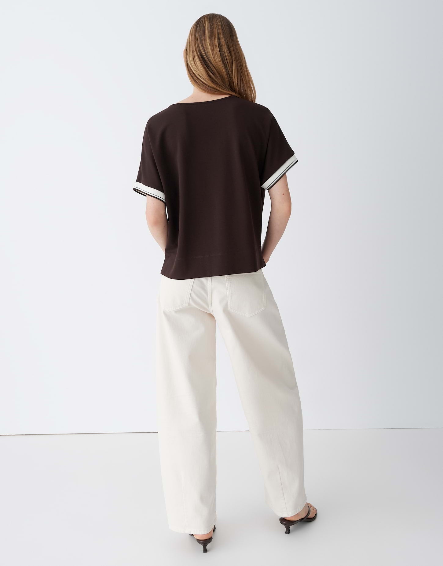 Opus Damen Sweatshirts Coffee Bean