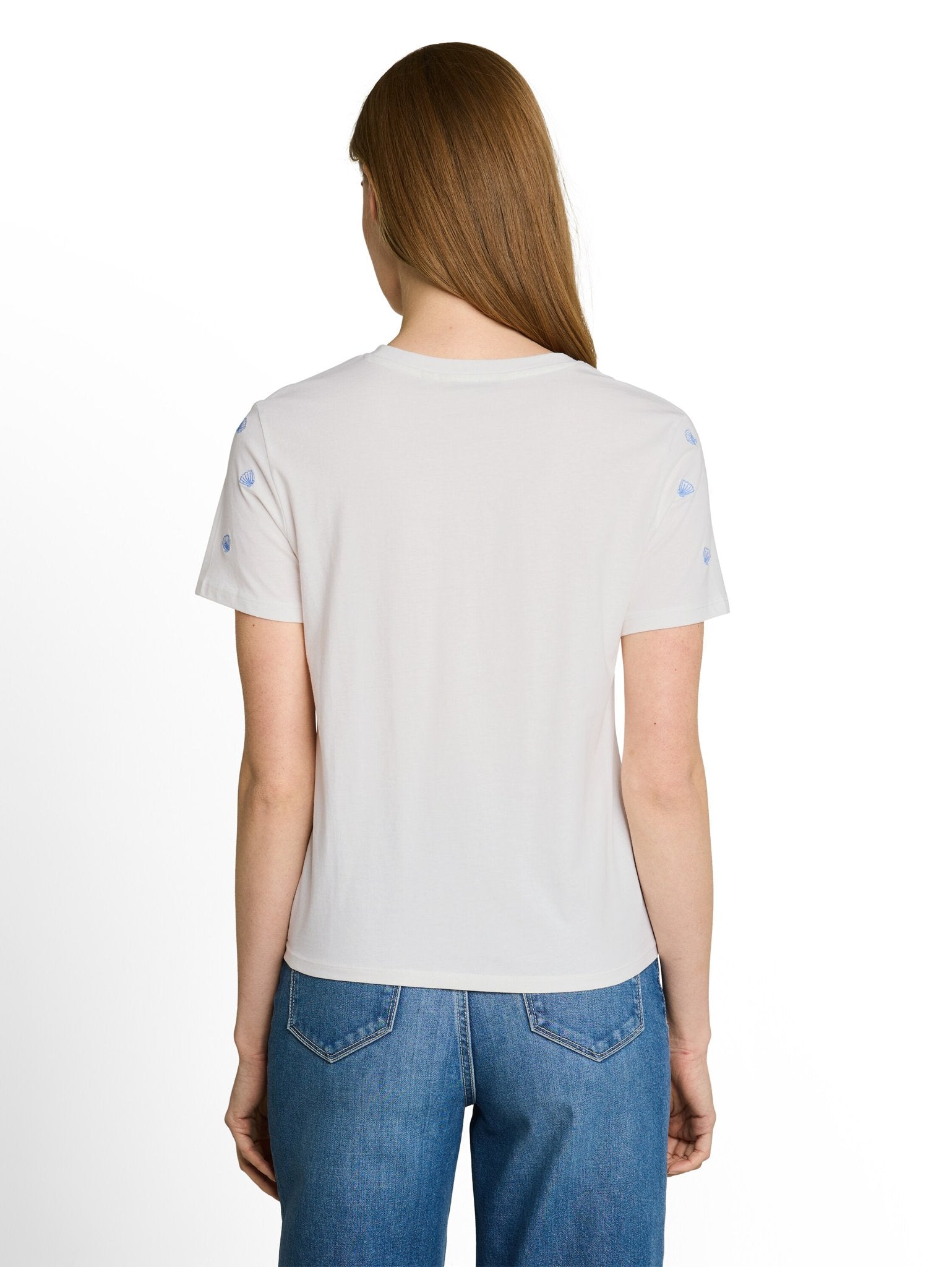 Tom Tailor denim Damen T-Shirts Off White Shell