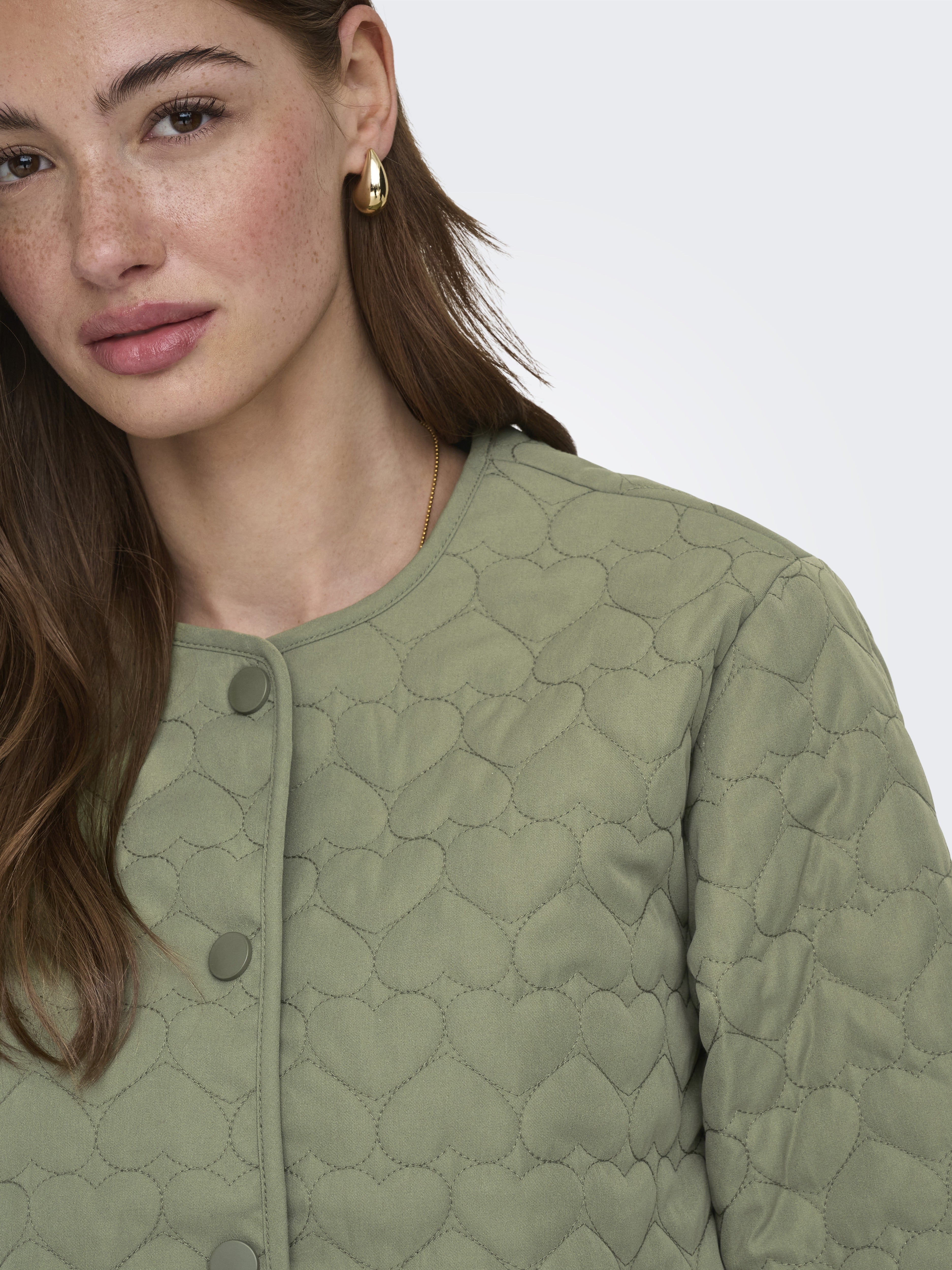 Only Damen Jacken Oil Green