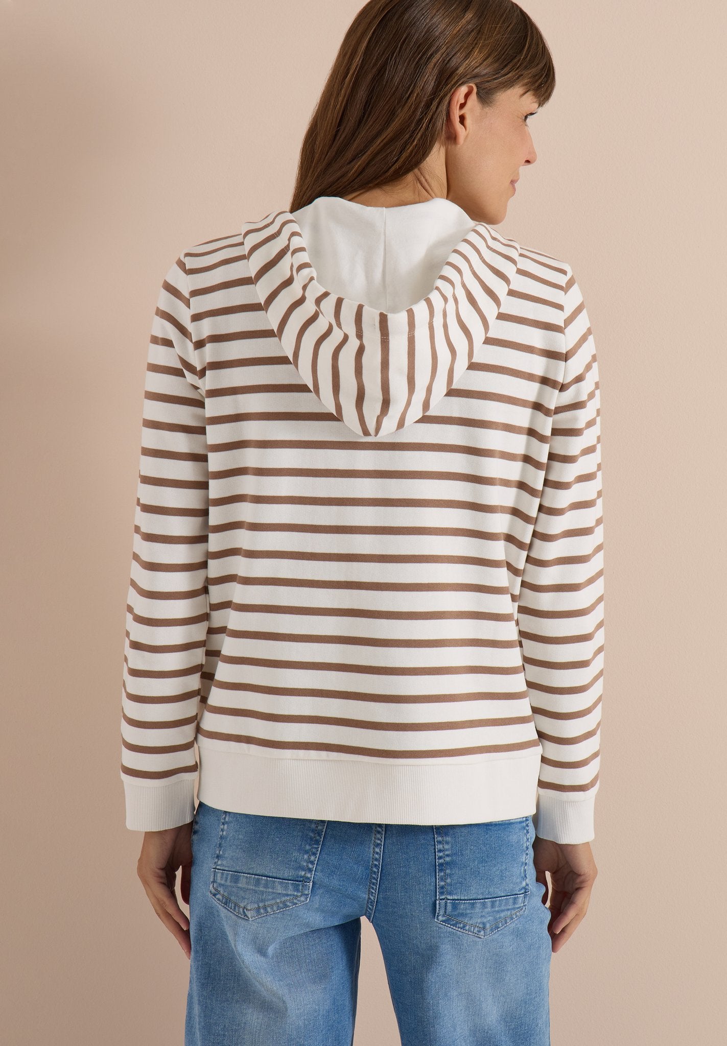 Cecil Damen T-Shirts Snow Clou