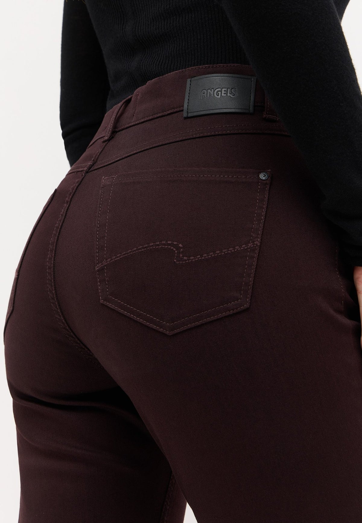 Angels Damen Jeans Deep Wine