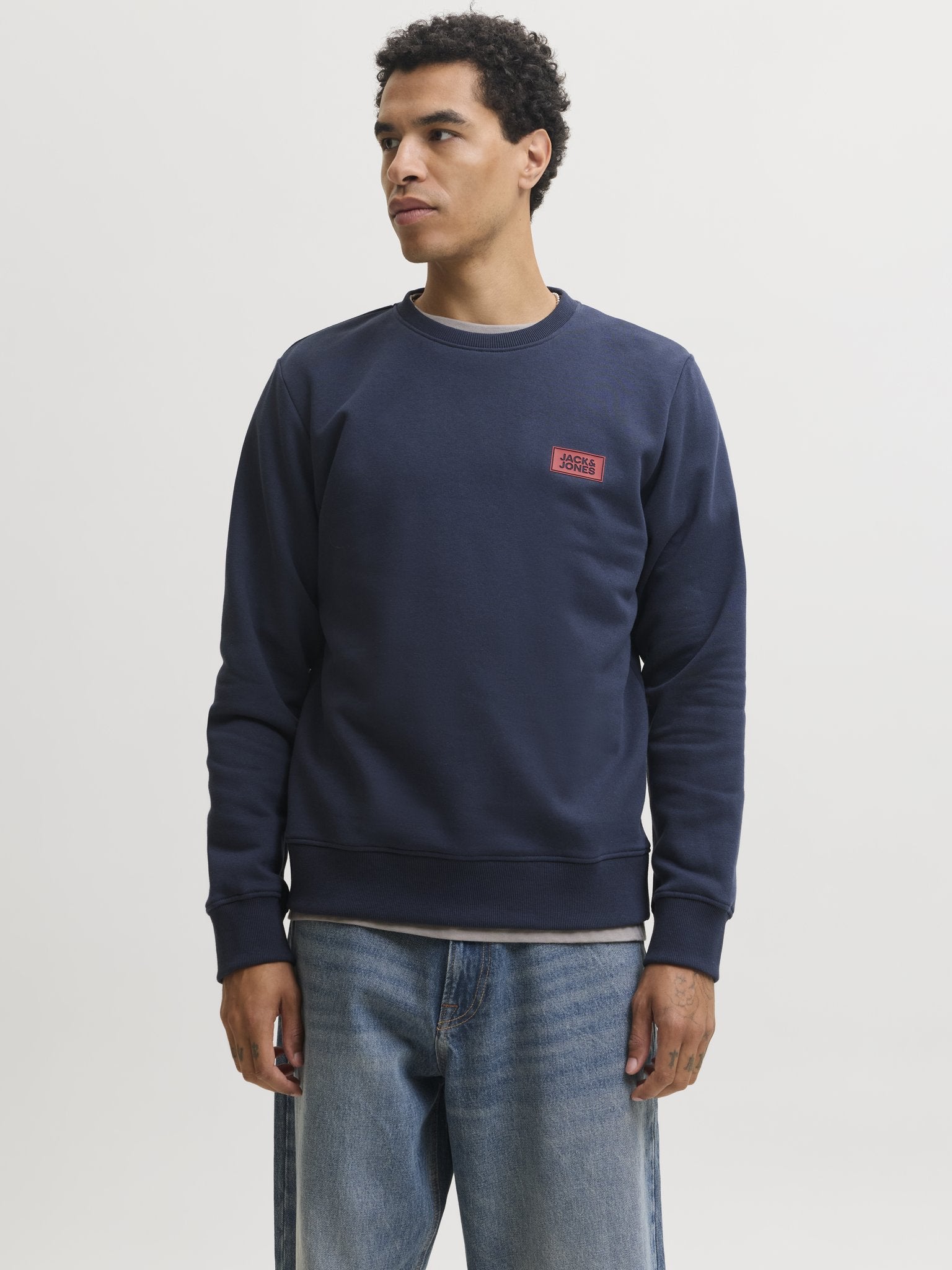 Jack & Jones Herren Sweatshirts Navy Blazer