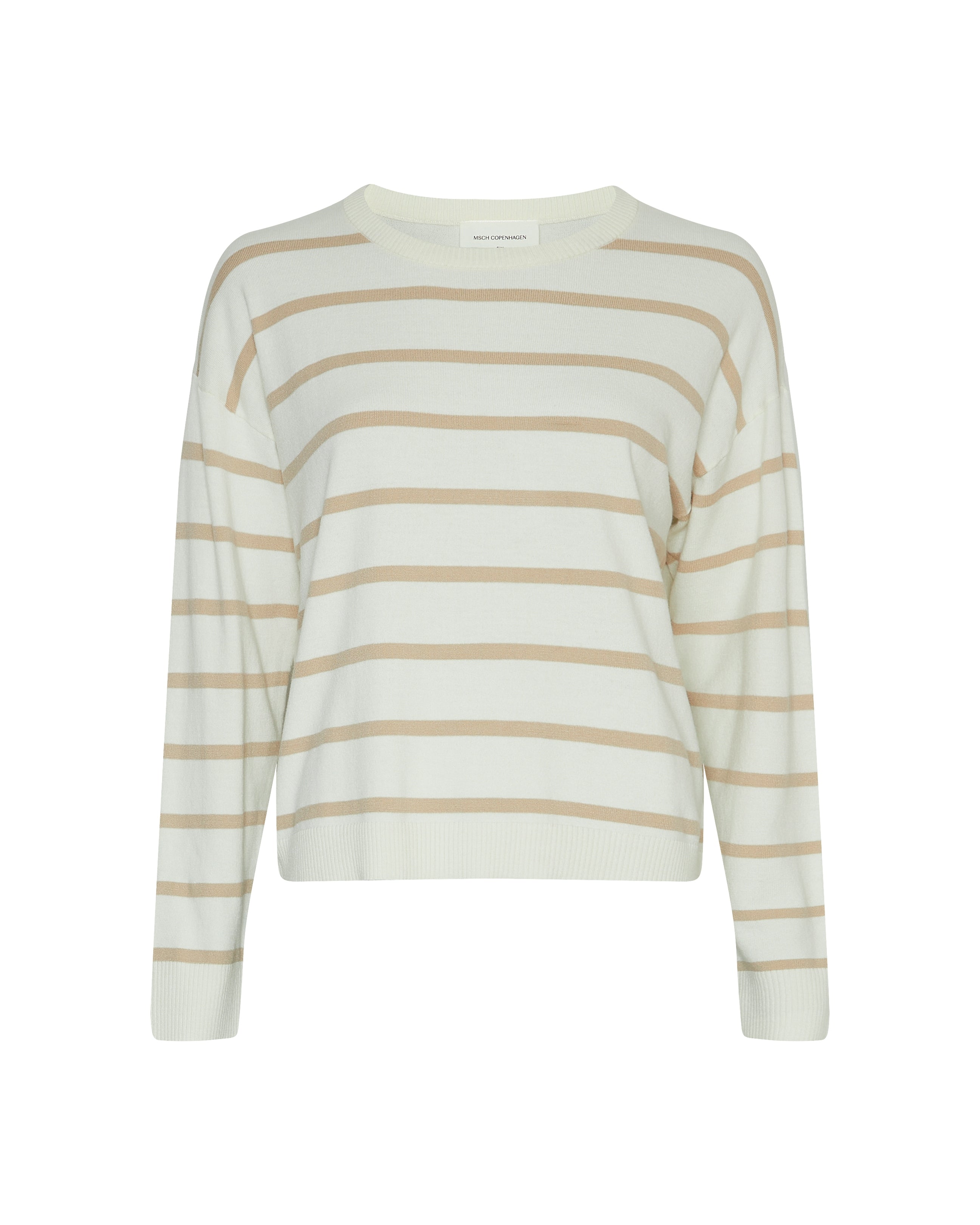 MSCH Damen Pullover V Ice Wht Pep V
