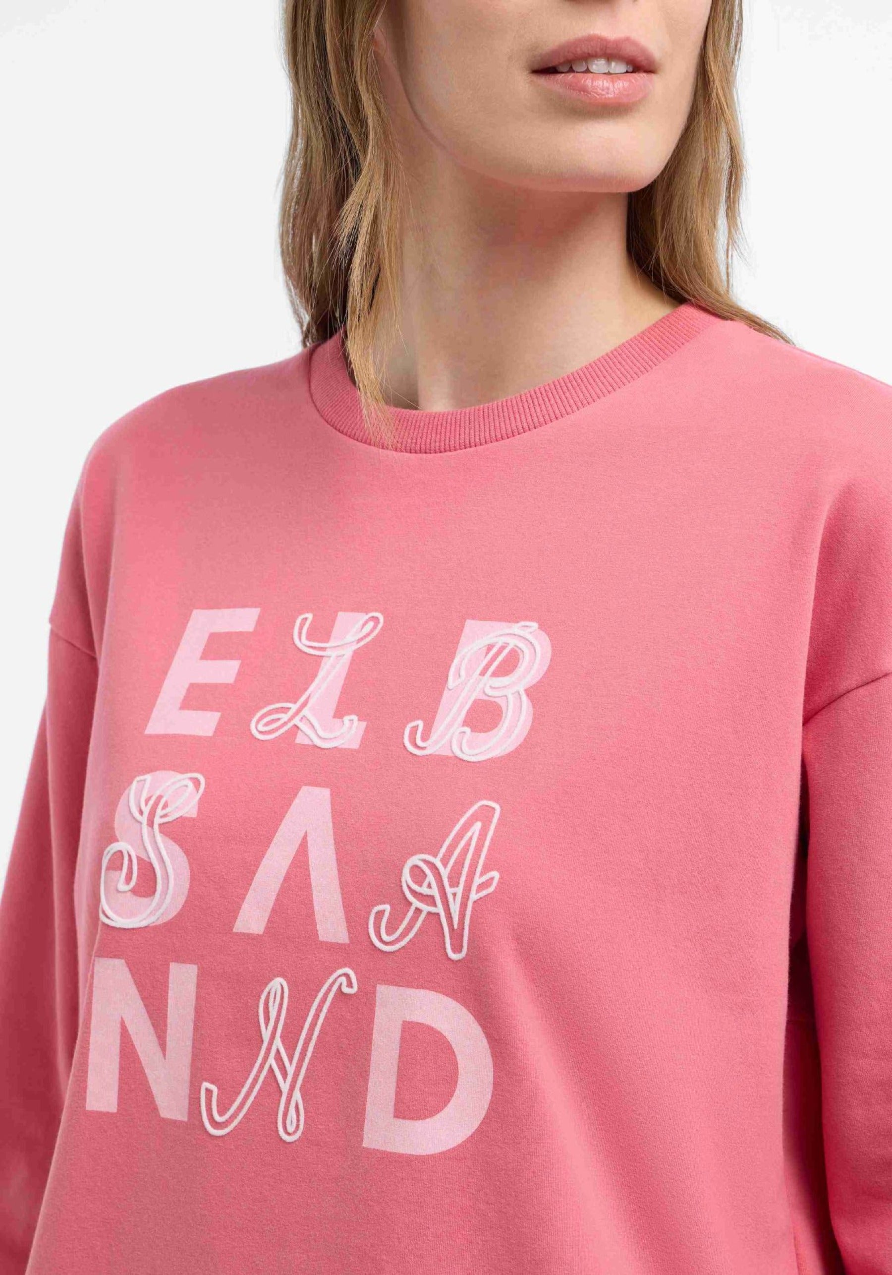Elbsand Damen Sweatshirts  Vintage Ro