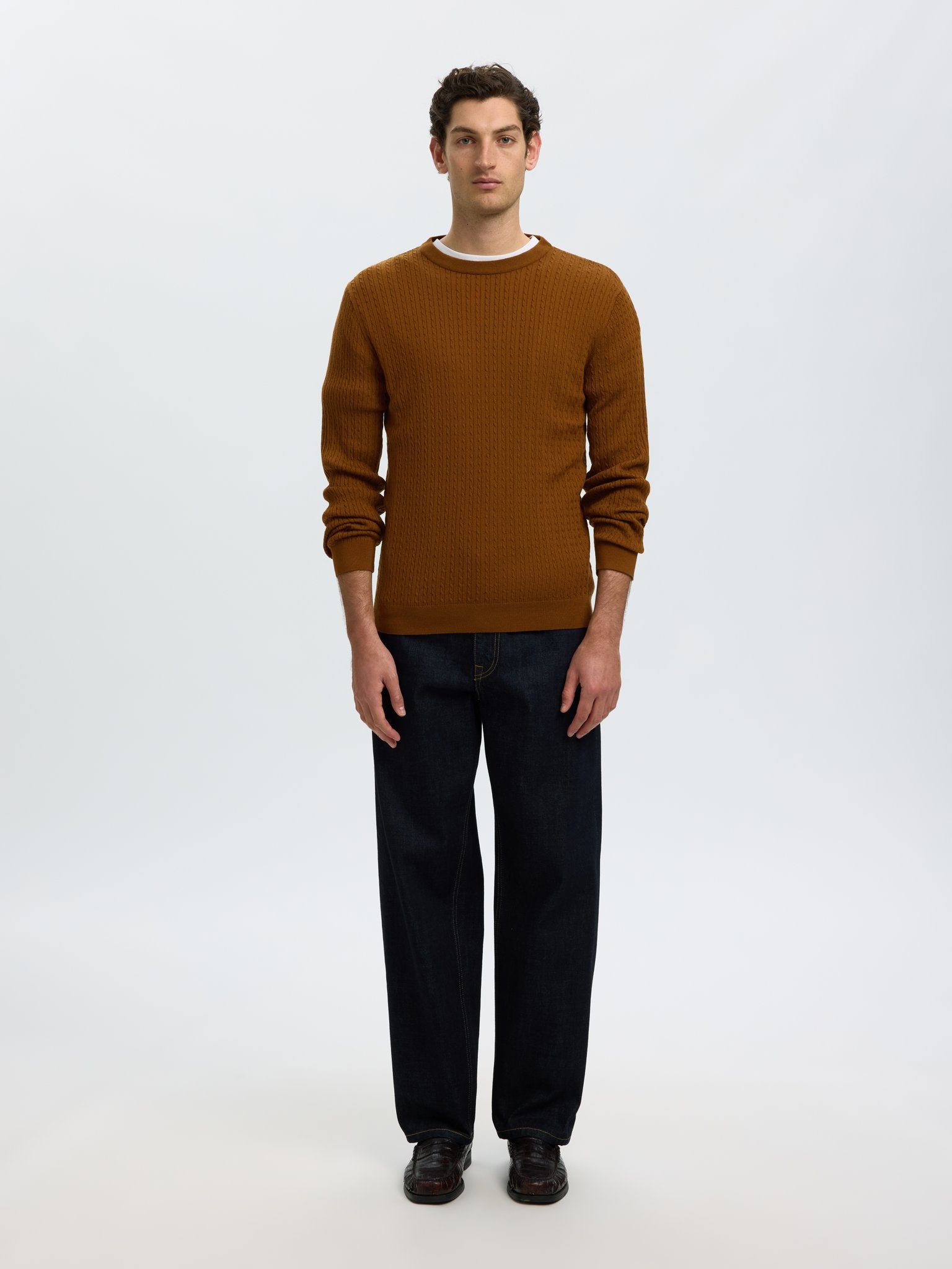 Selected homme Herren Pullover Monks Ro
