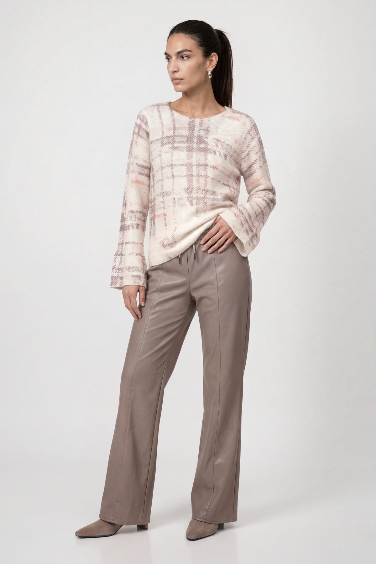 Monari Damen Pullover Pearly Gemu