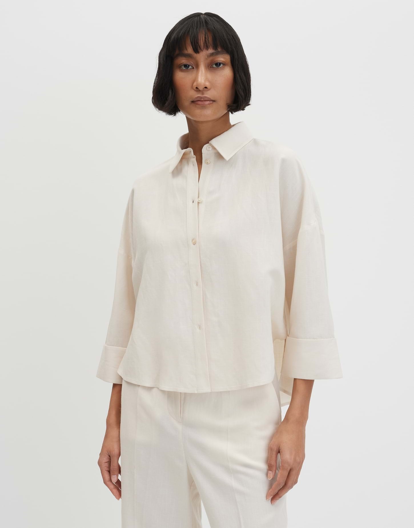 Someday Damen Blusen Natural Glaze