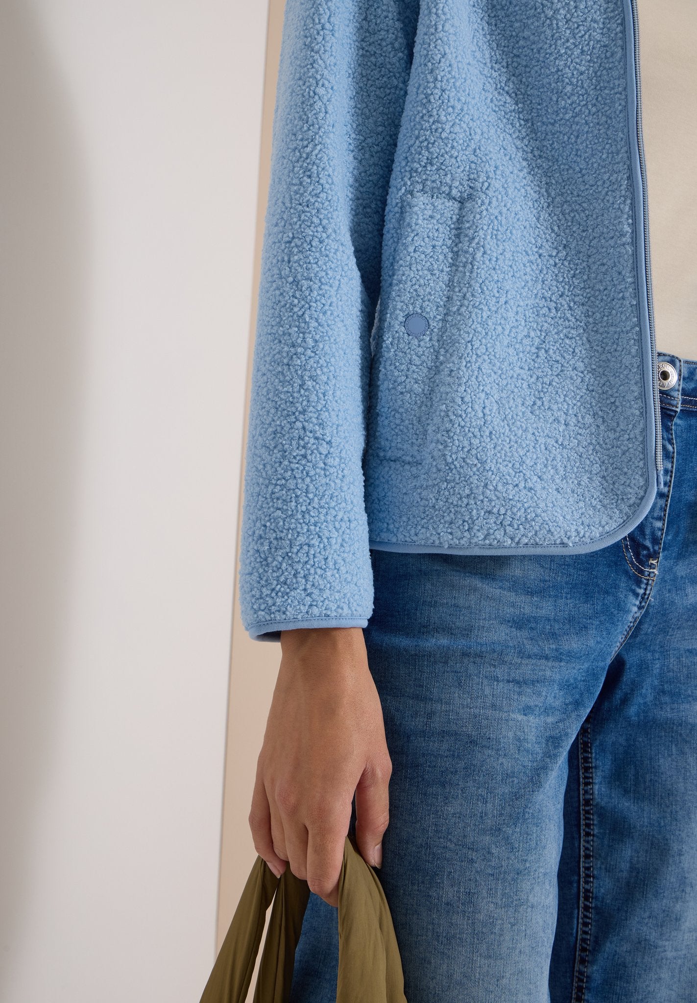 Cecil Damen T-Shirts Easy Blue