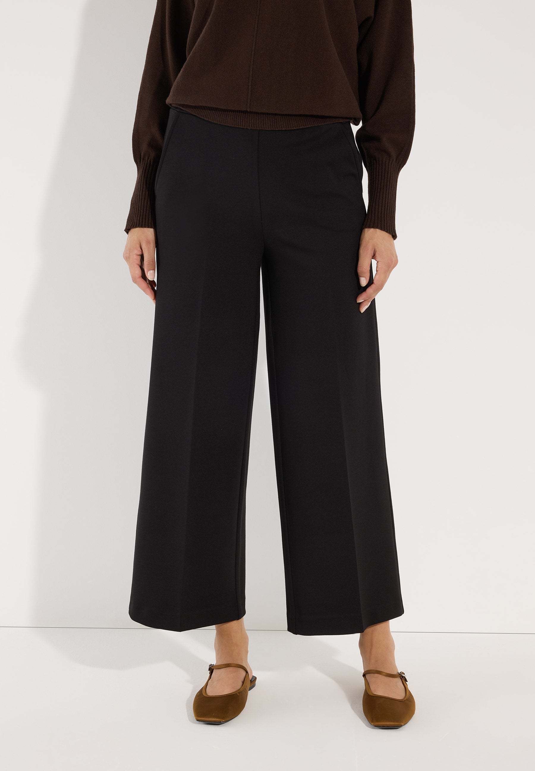 More & More Damen Hosen  Black