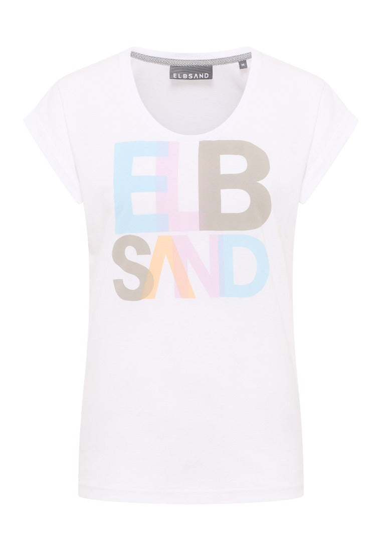 Elbsand Damen T-Shirts  Bright Wh