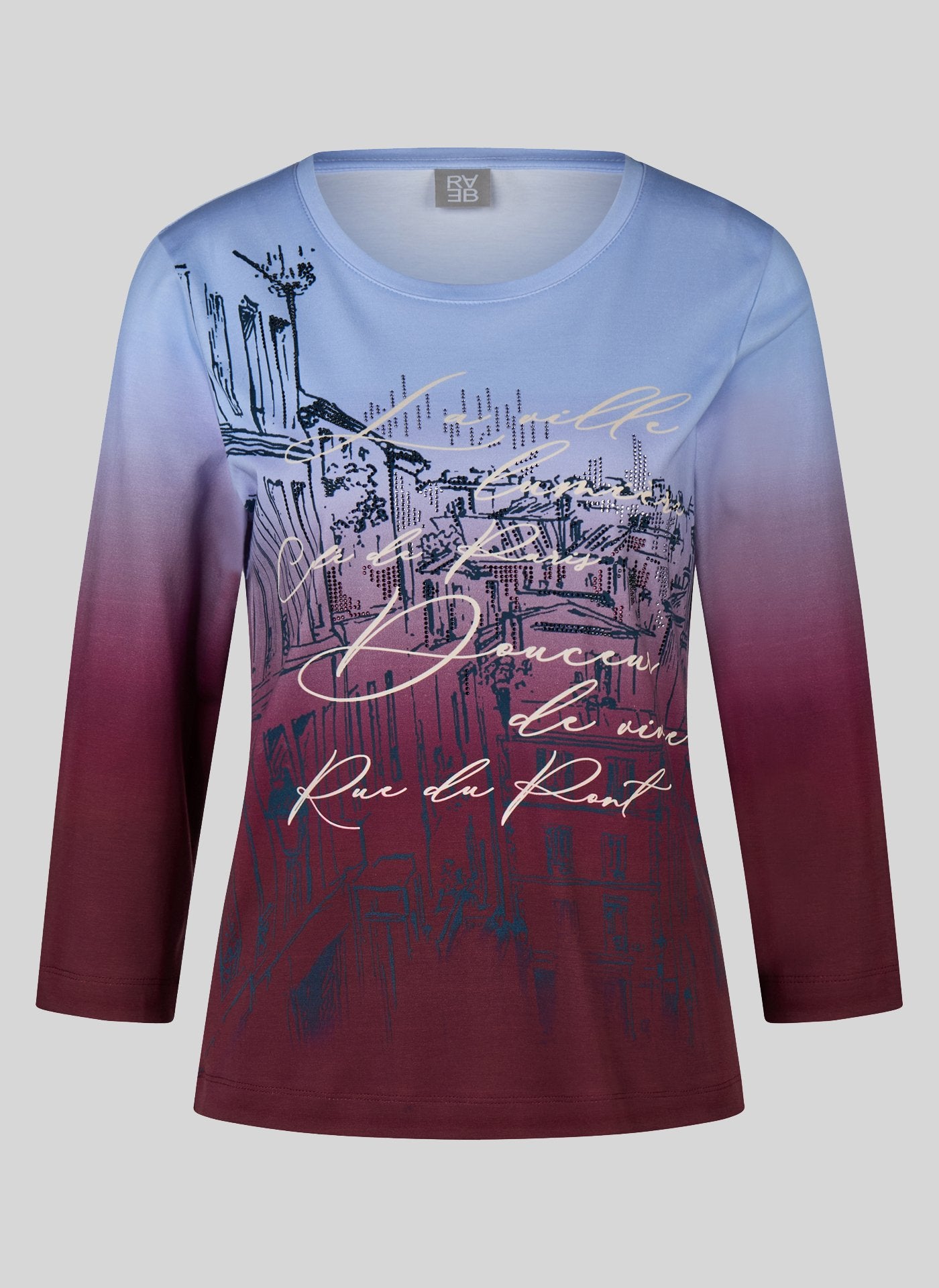 Rabe Damen T-Shirts Merlot