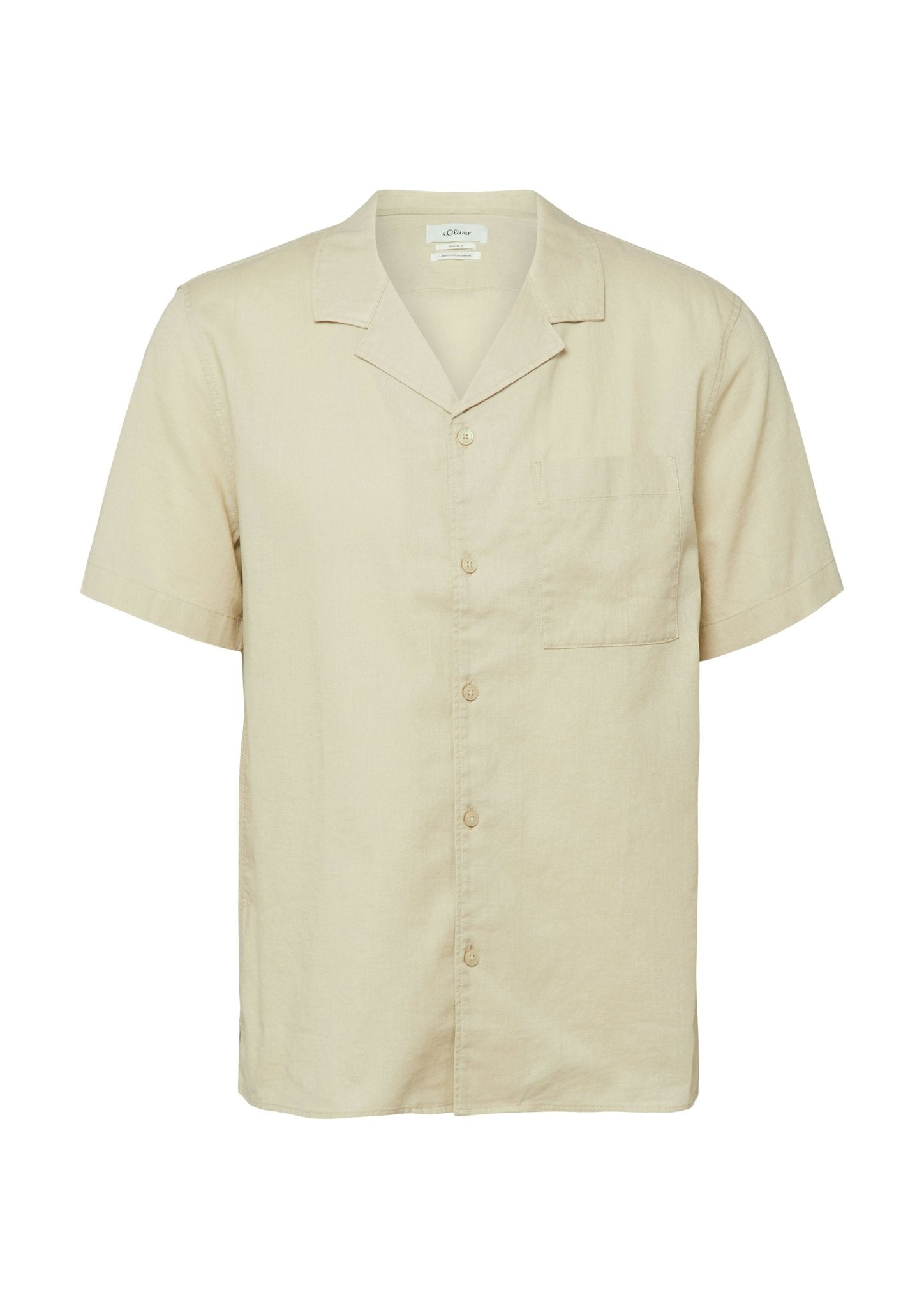 S. Oliver red Herren Hemden kurz Brown