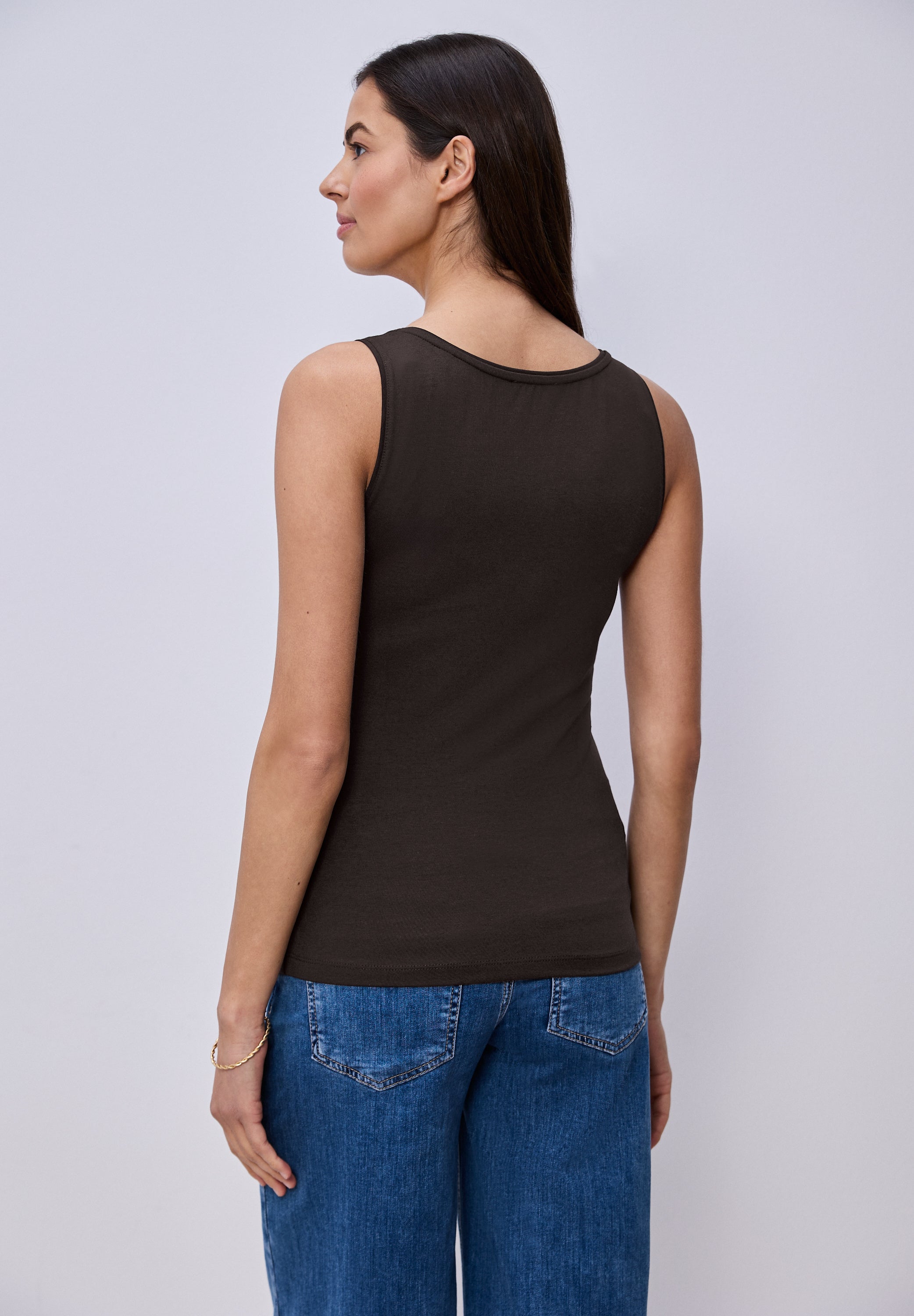 Street One Damen T-Shirts  Espresso