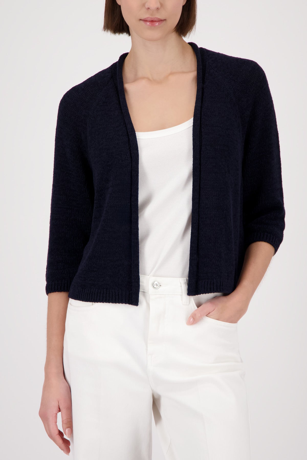 Monari Damen Strickjacken  Marine