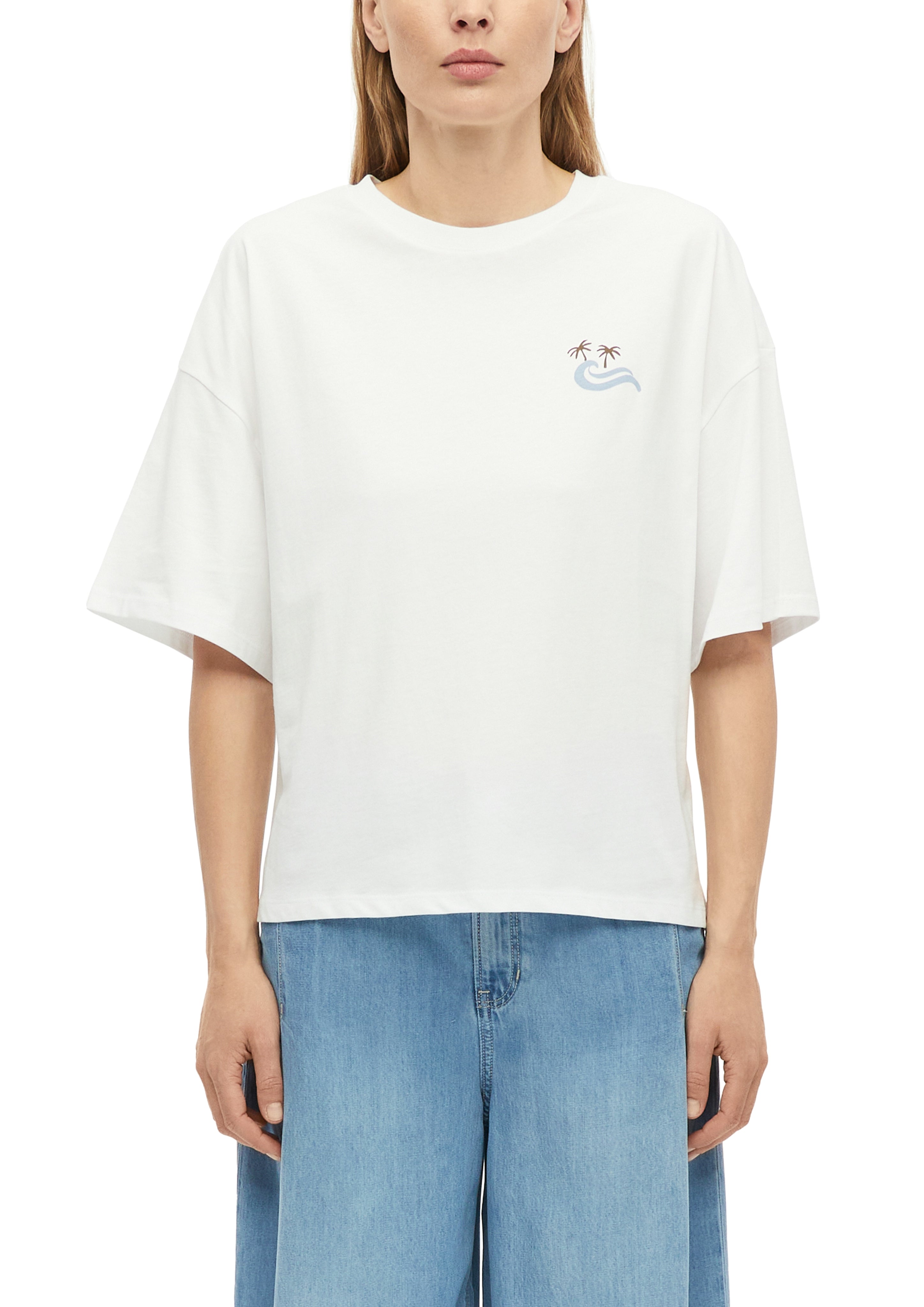 S. Oliver red Damen T-Shirts White