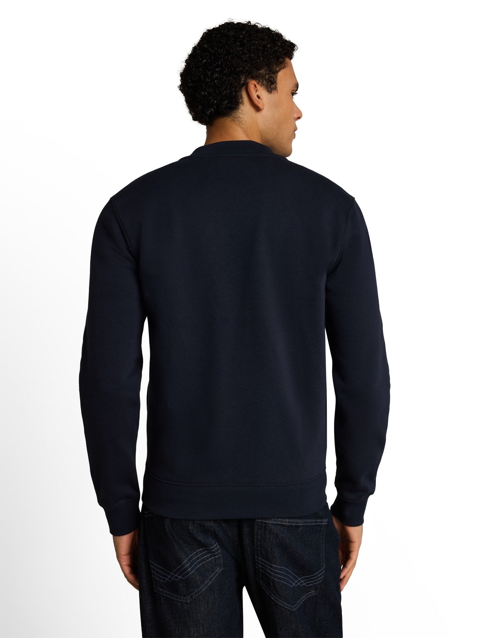 Tom Tailor denim Herren Sweatjacken Sky Captain Blu