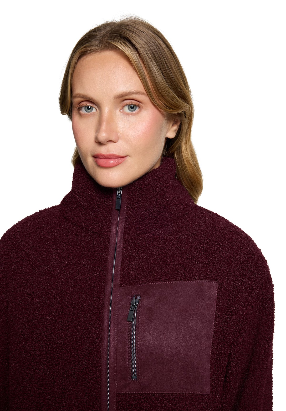Betty & Co Damen Sweatjacken White Sand