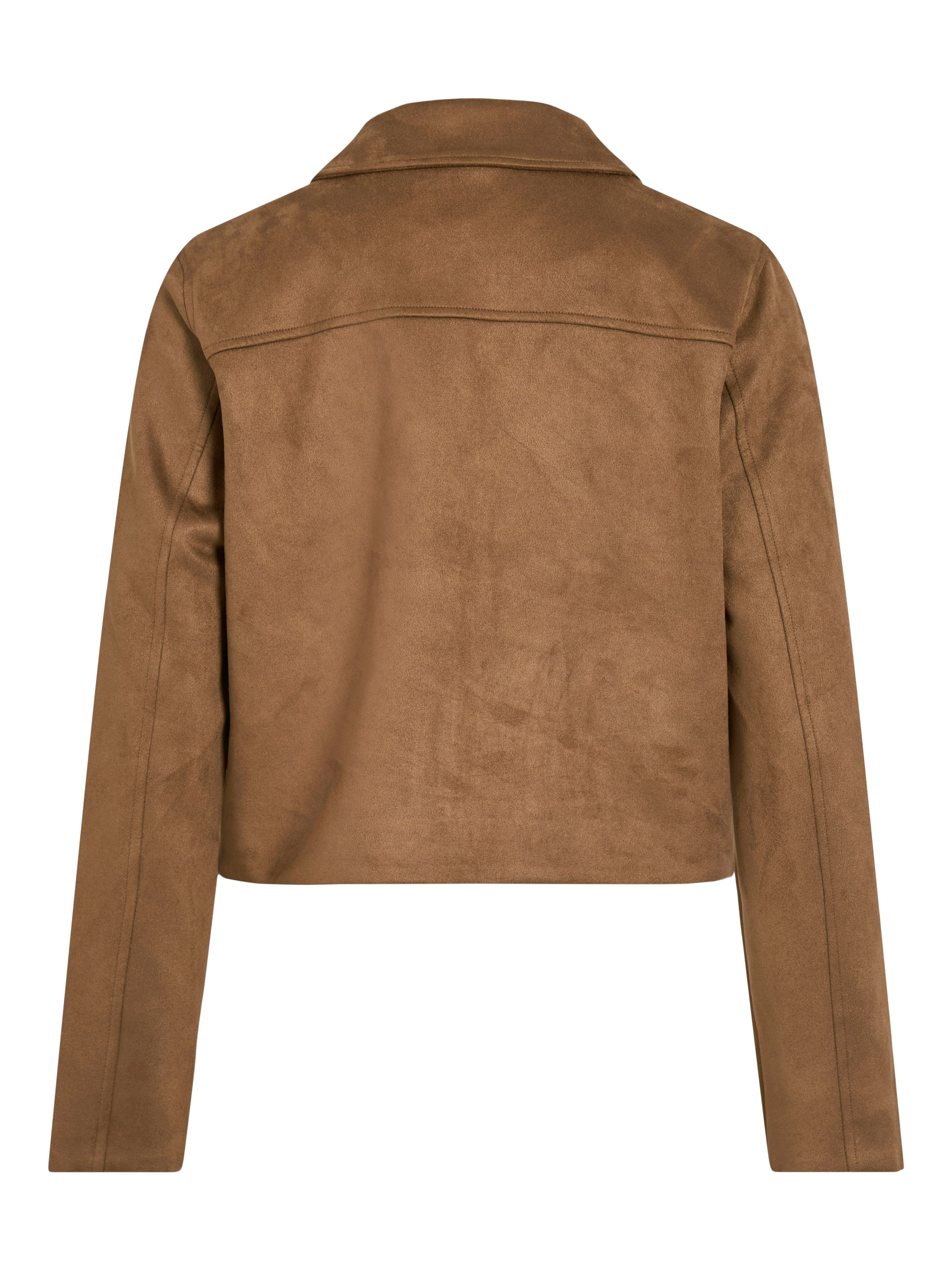 Vila Damen Jacken Toasted Coconut