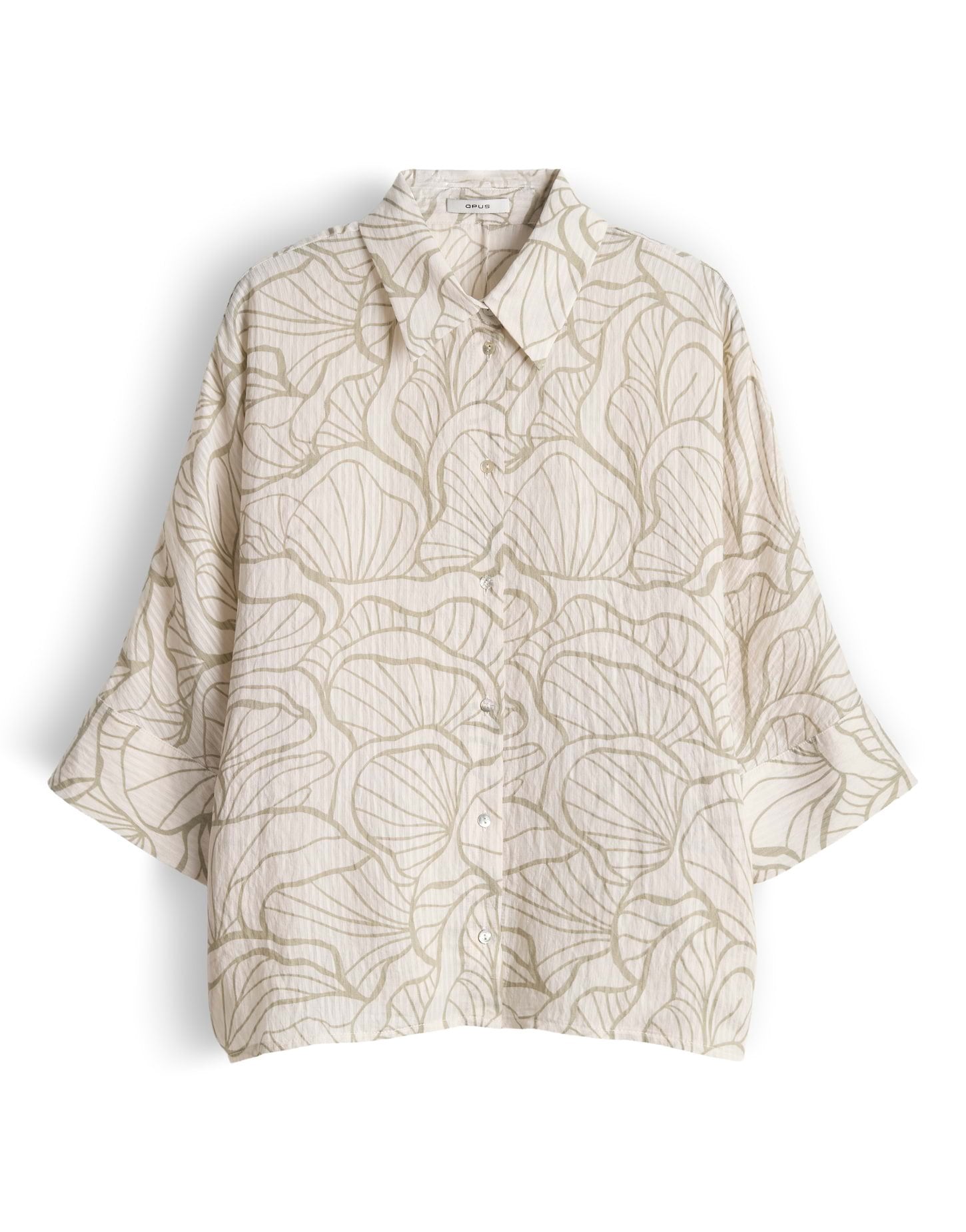 Opus Damen Blusen Pale Olive