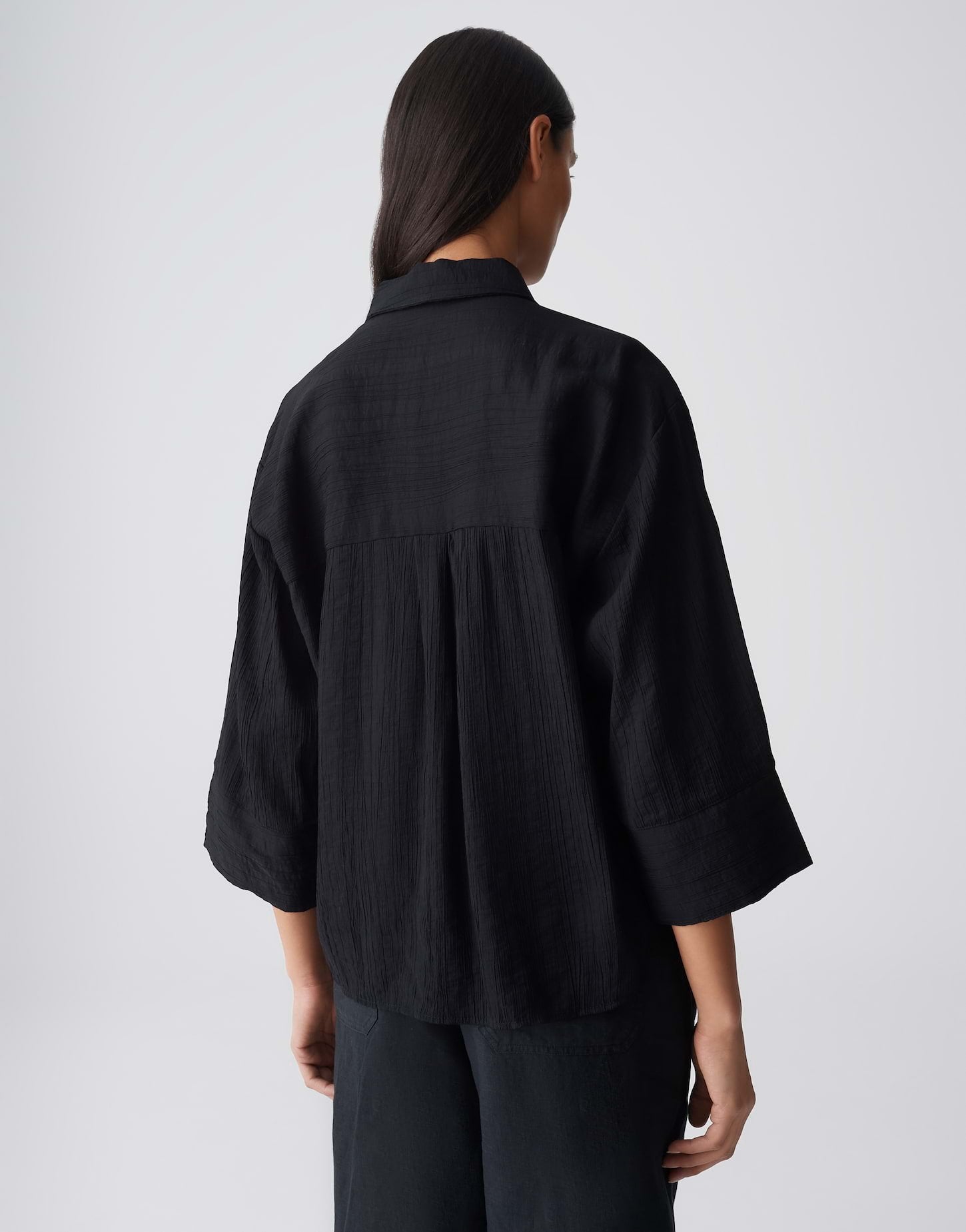 Opus Damen Blusen Black