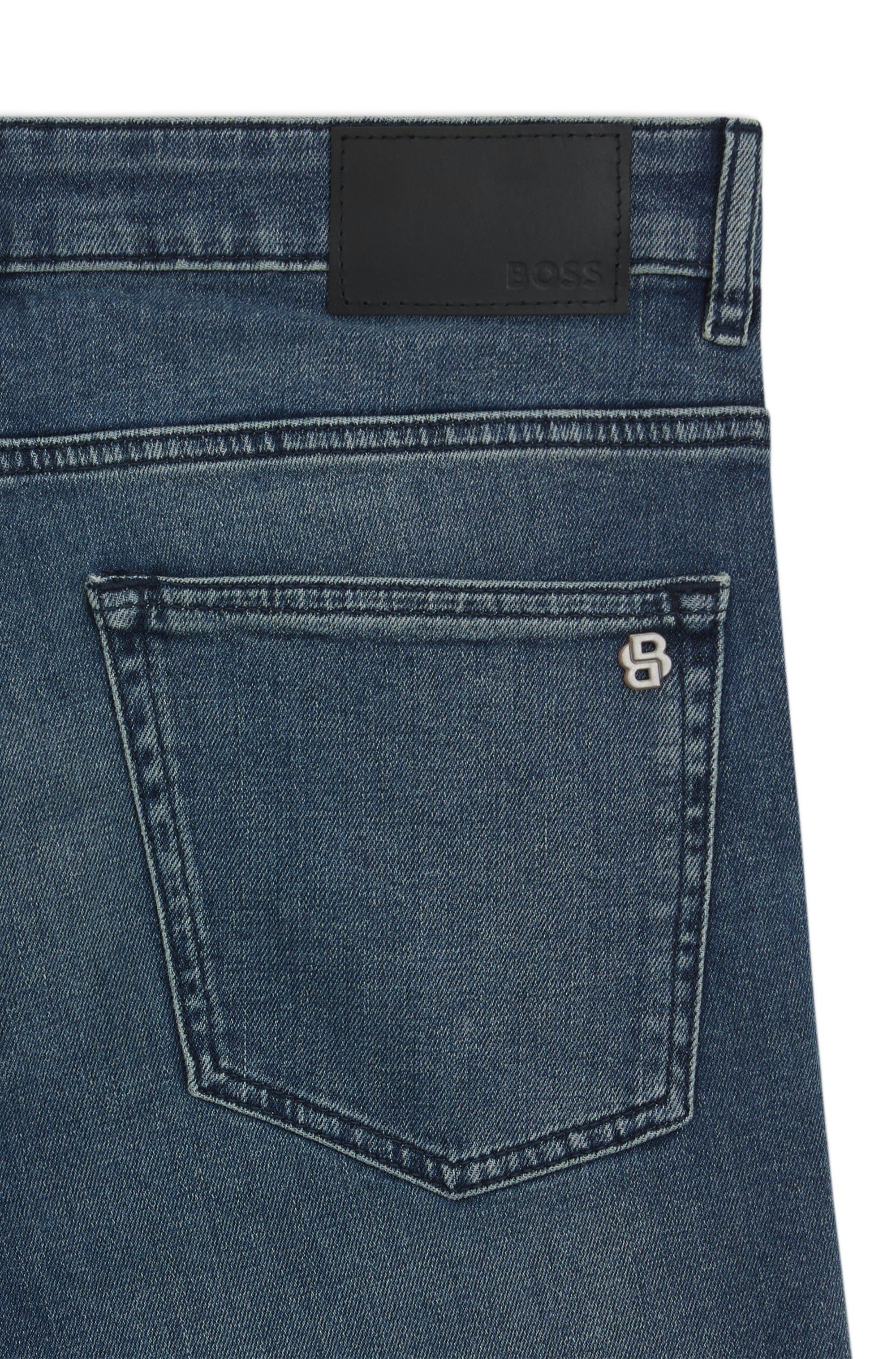 Boss Orange Herren Jeans  Medium Blue