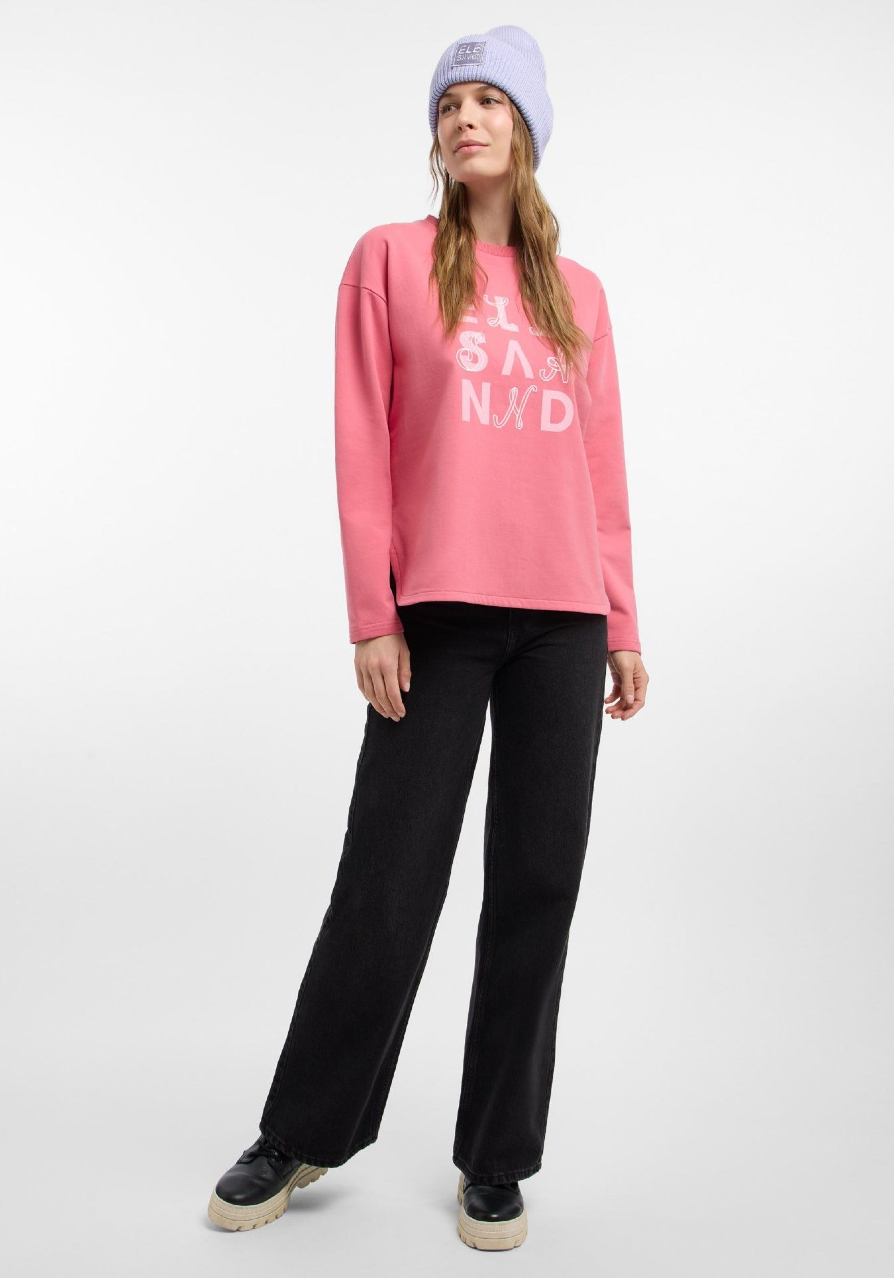 Elbsand Damen Sweatshirts  Vintage Ro