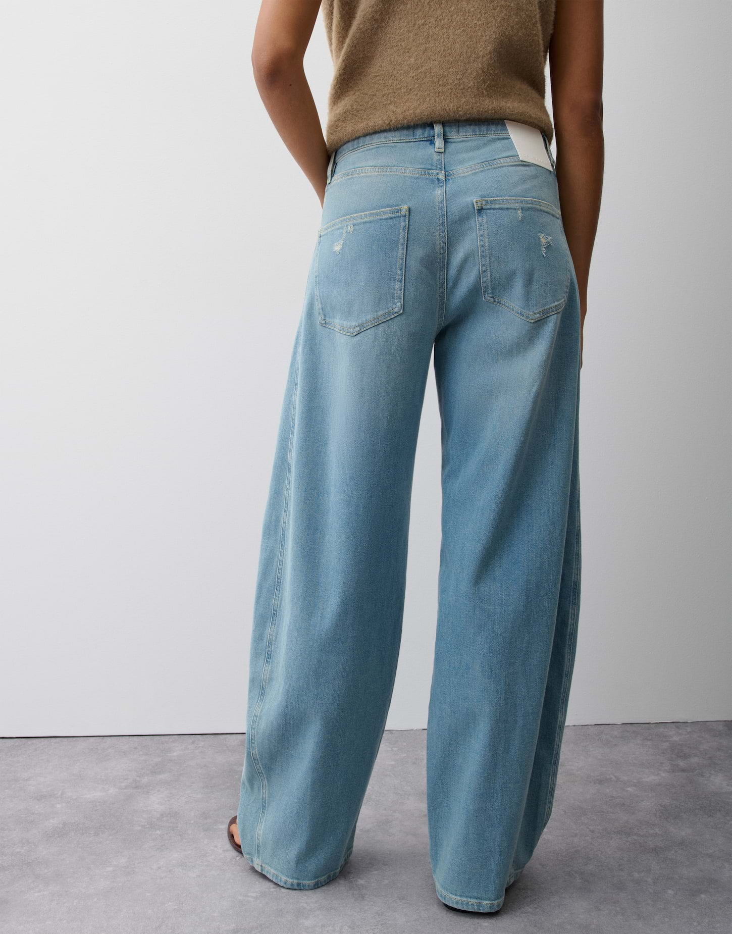 Opus Pants Damen Jeans  Light Blu