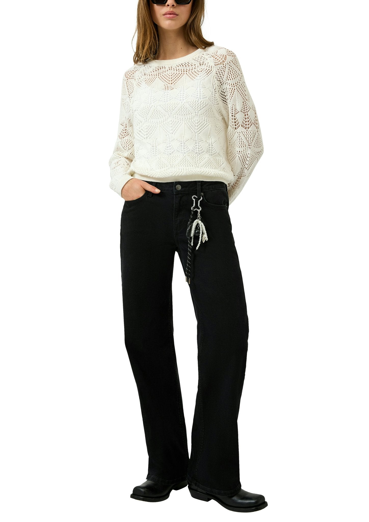 QS by S.Oliver Damen Jeans Z Grey/Black