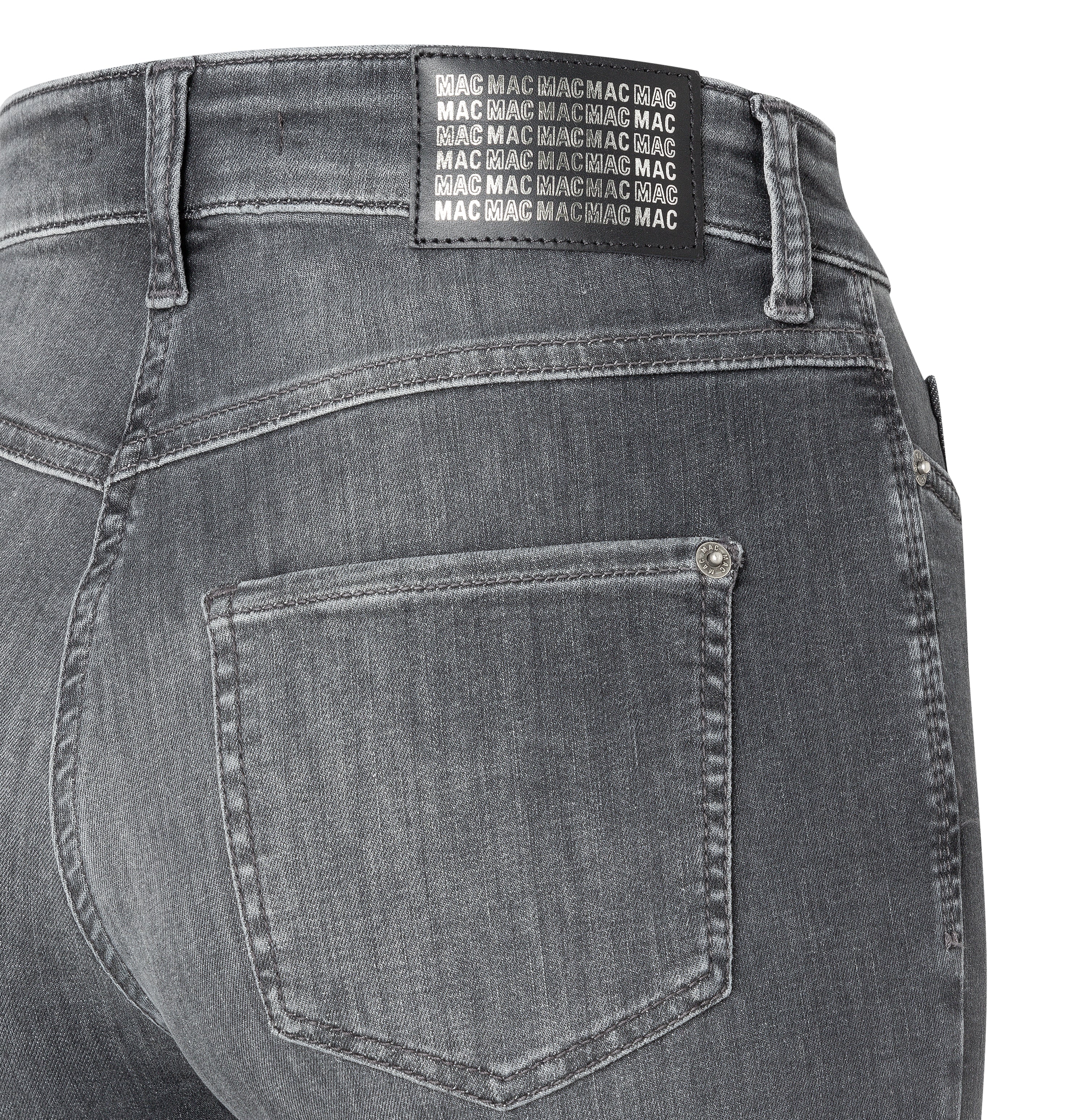 Mac Damen Jeans Grey Heavy Used