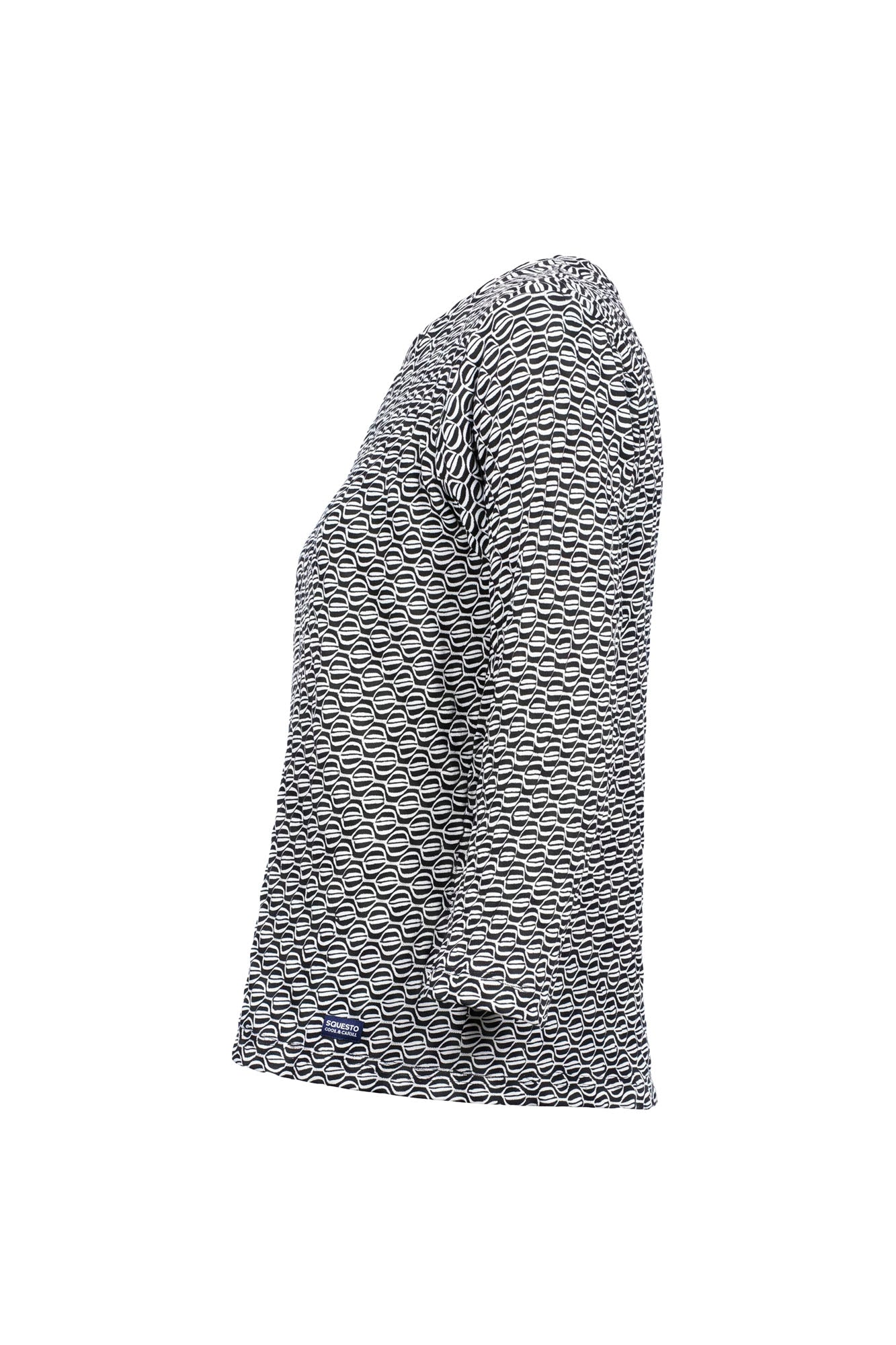 Soquesto Damen T-Shirts Dunkelblau