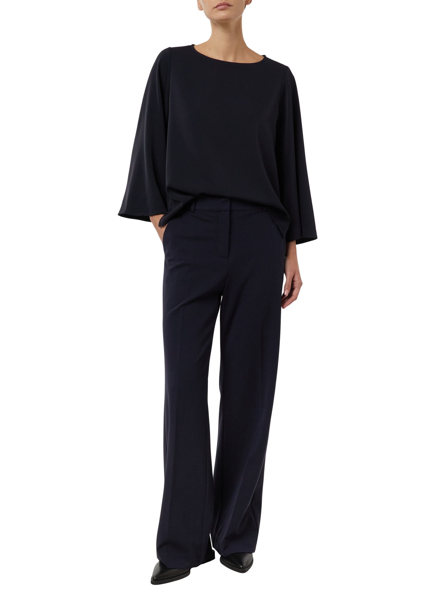 Comma Damen Hosen Blue