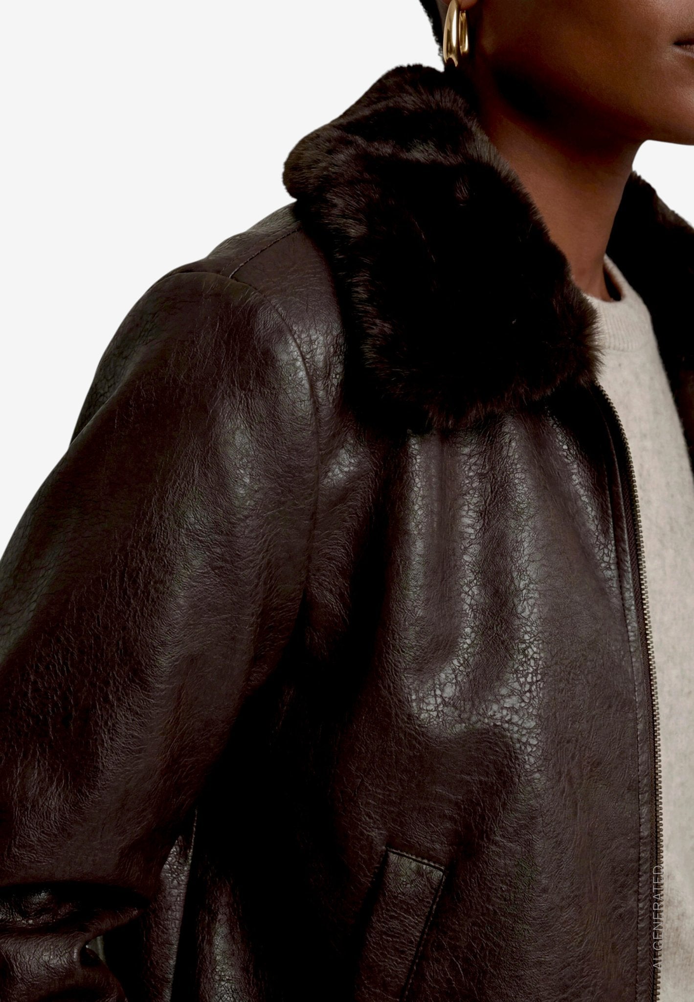 Zero Damen Blazer Black Coffee