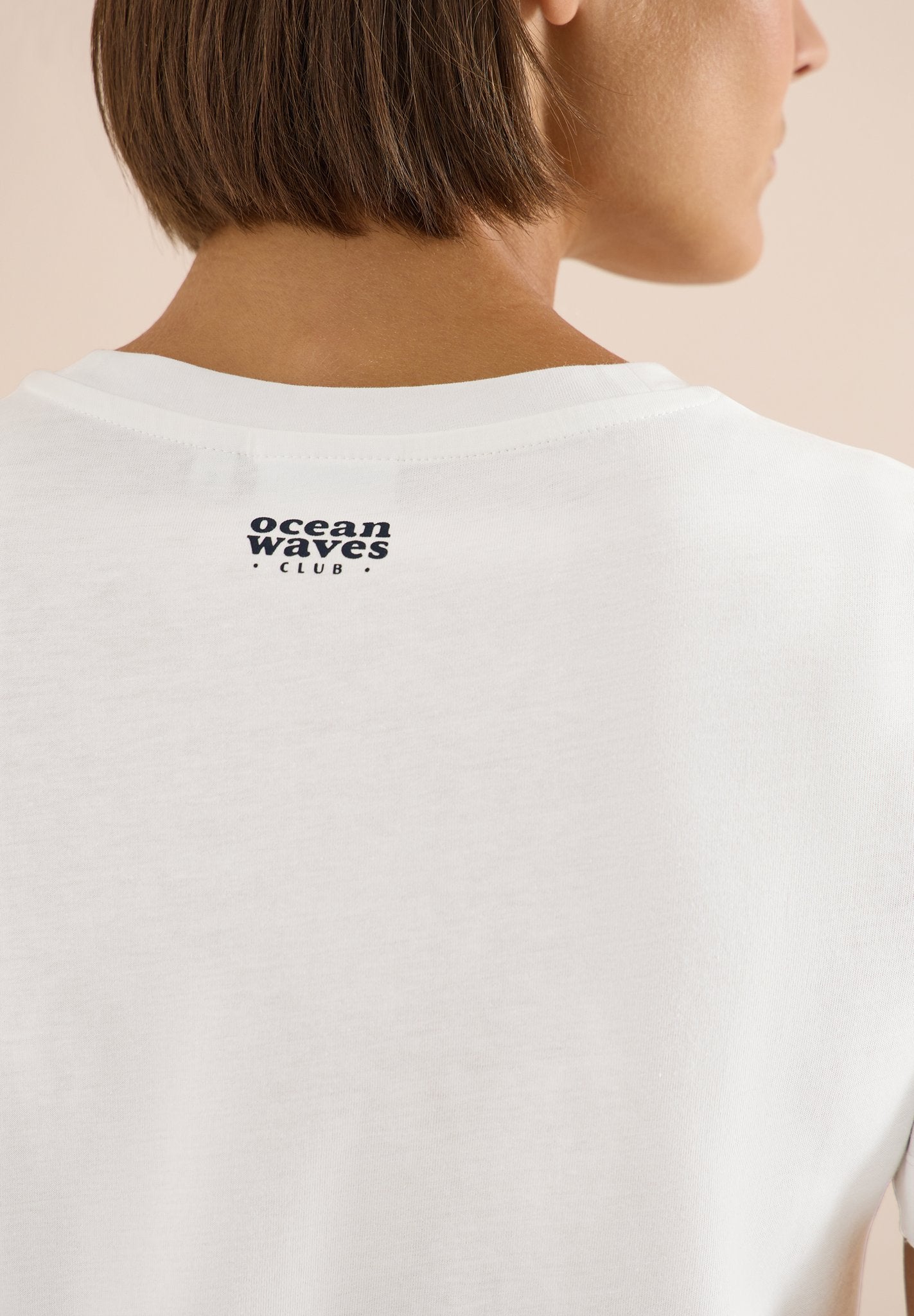 Cecil Damen T-Shirts Vanilla W